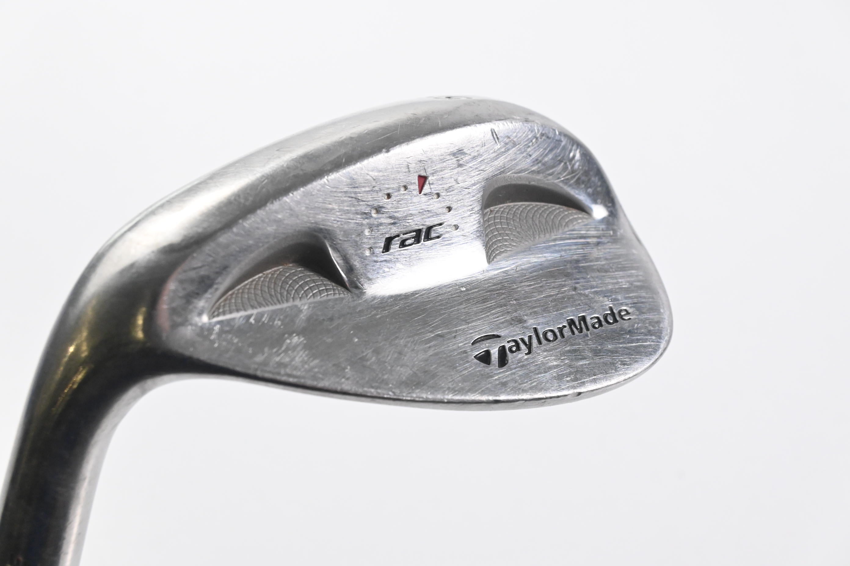 Left Hand Taylormade RAC Chrome Sand Wedge / 56 Degree / Wedge Flex RAC Shaft