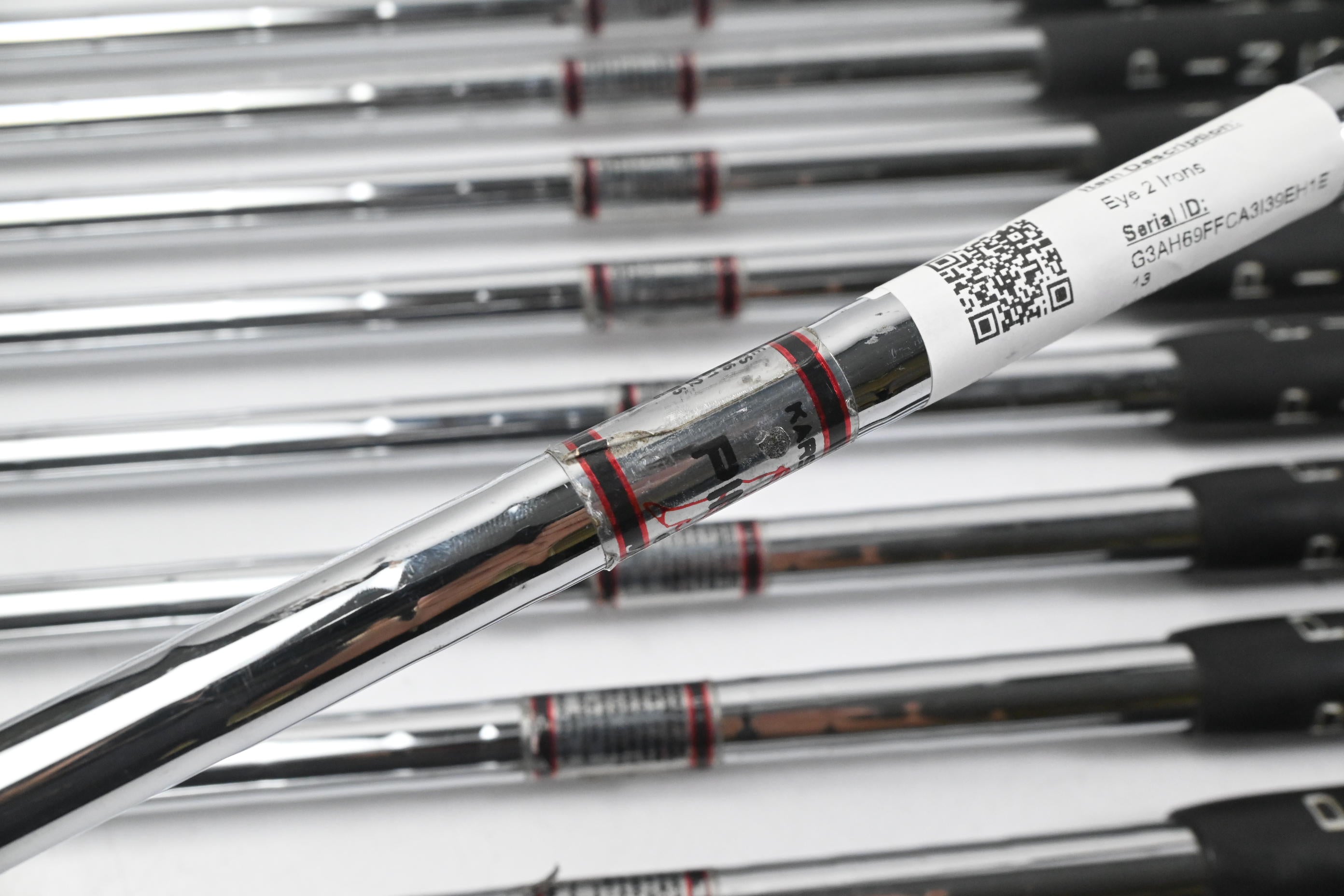 Ping Eye 2 Irons / 3-PW+SW / Black Dot / Stiff Flex Ping Karsten Shafts