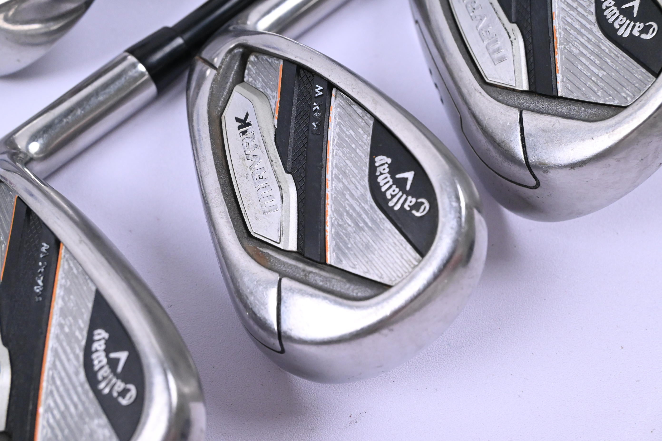 Ladies Callaway Mavrik Max Irons / 7-PW+SW / Ladies Flex UST Helium 50