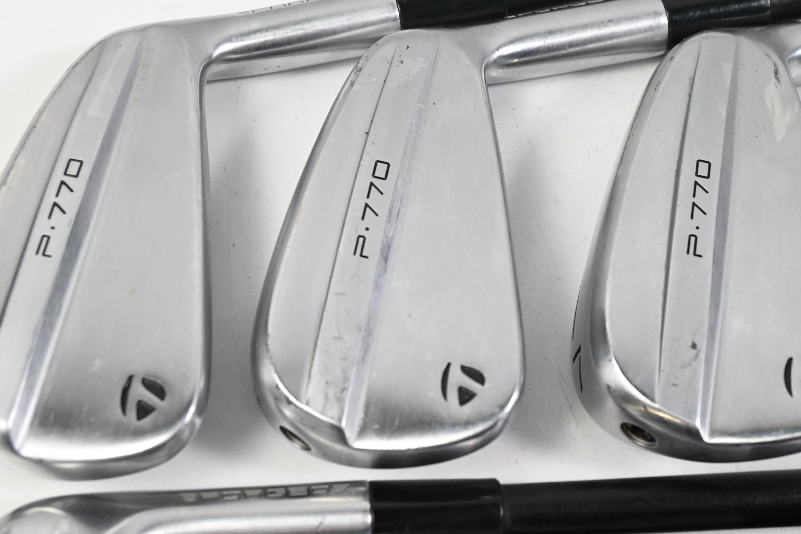 Taylormade P770 Irons / 5-PW / Stiff Flex LA Golf A-Series 105 Shafts