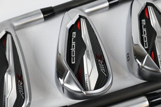 Cobra Air-X Irons / 6-PW+SW / Senior Flex Cobra Ultralite 45 Shafts