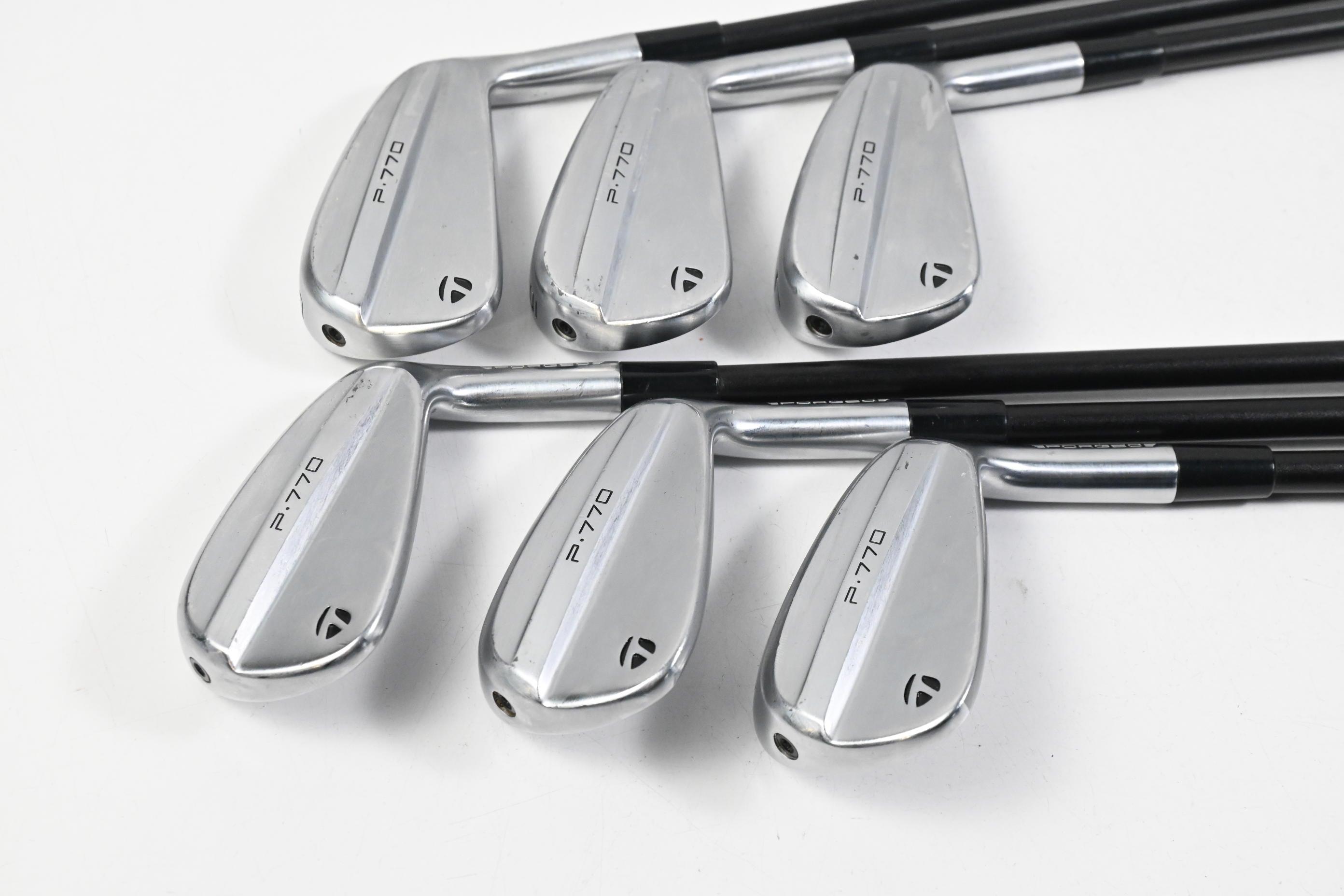 Taylormade P770 Irons / 5-PW / Stiff Flex LA Golf A-Series 105 Shafts