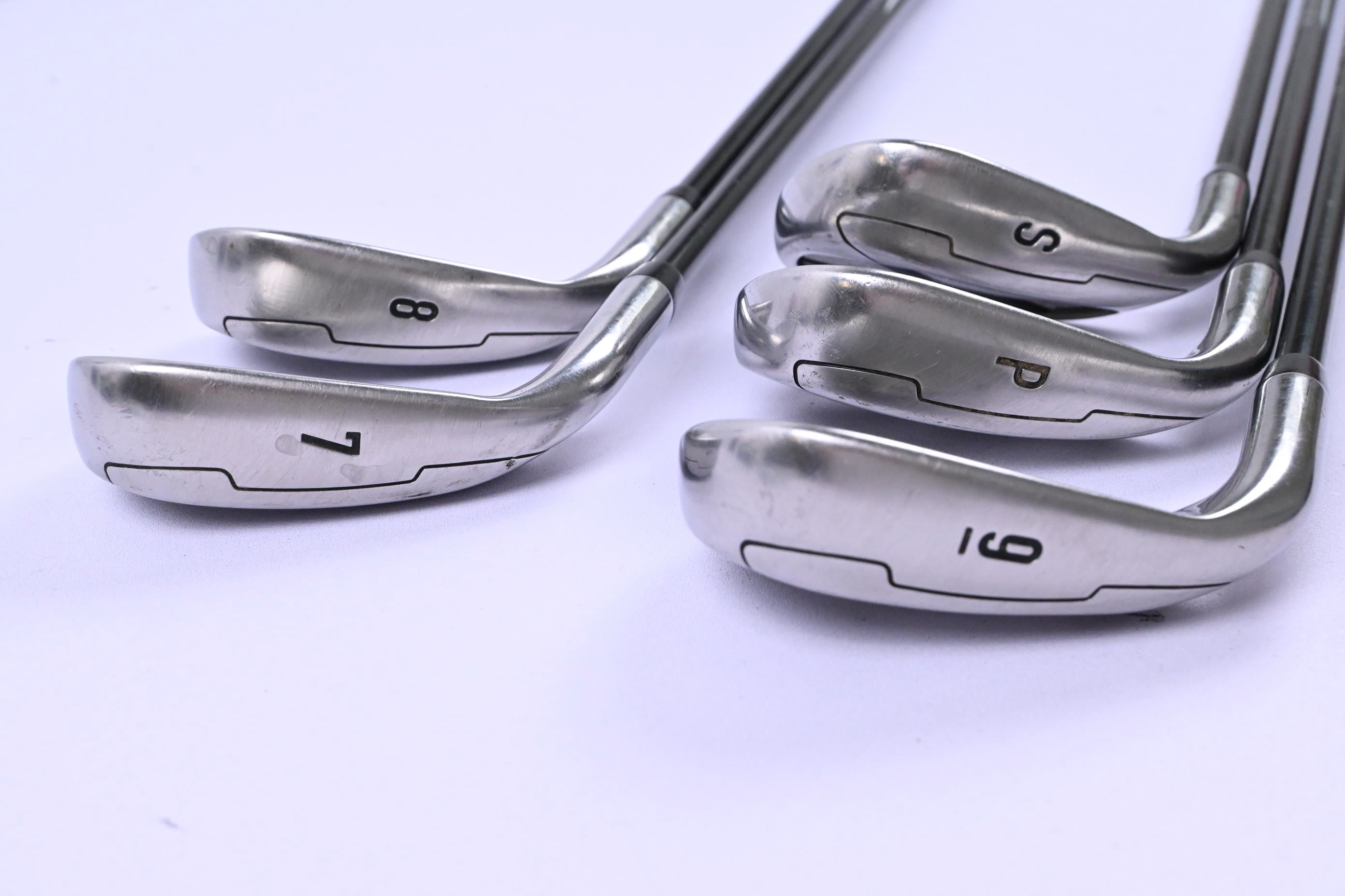 Ladies Callaway Mavrik Max Irons / 7-PW+SW / Ladies Flex UST Helium 50