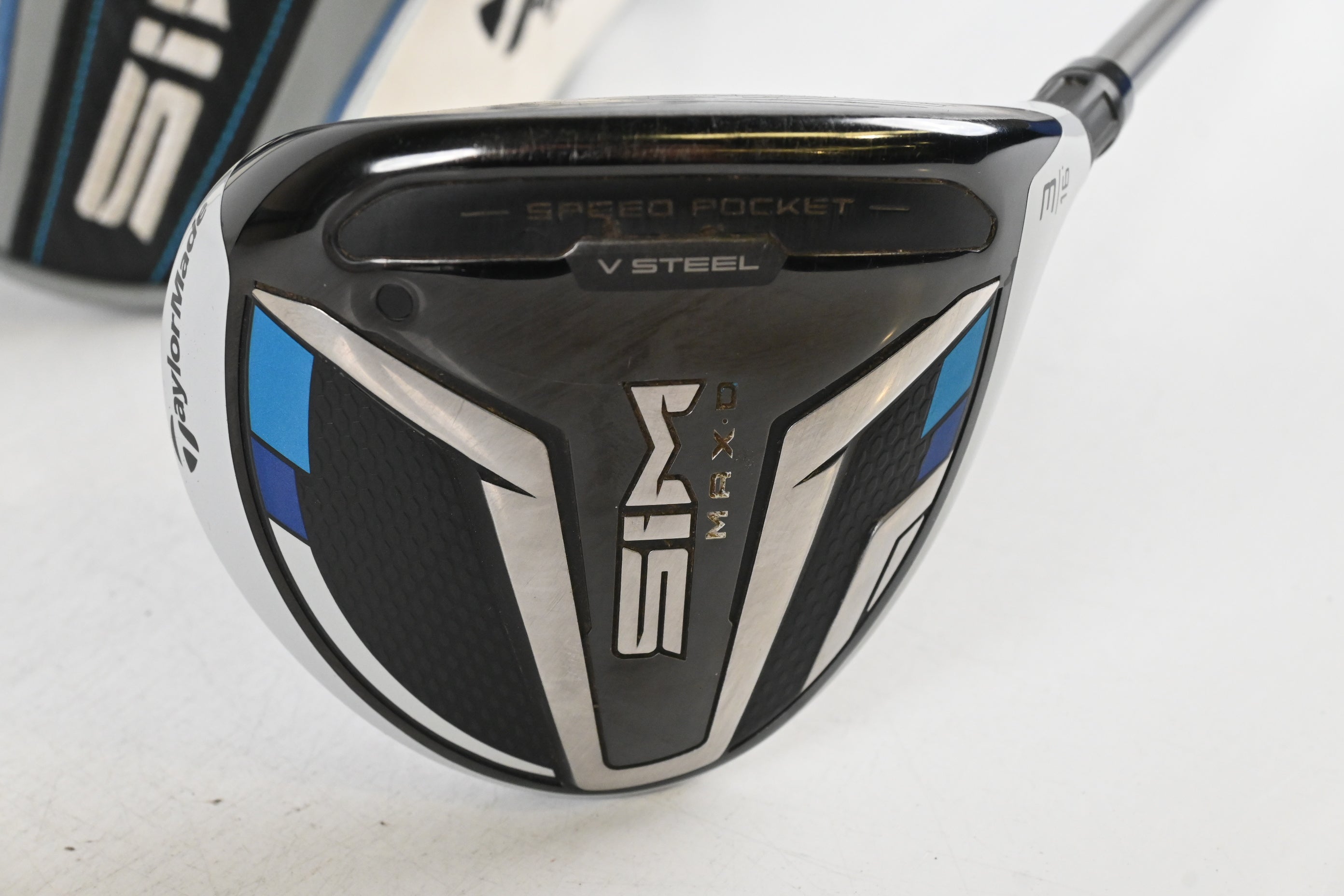 Taylormade SIM Max D #3 Wood / 16 Degree / Regular Flex Helium Blue 5 Shaft