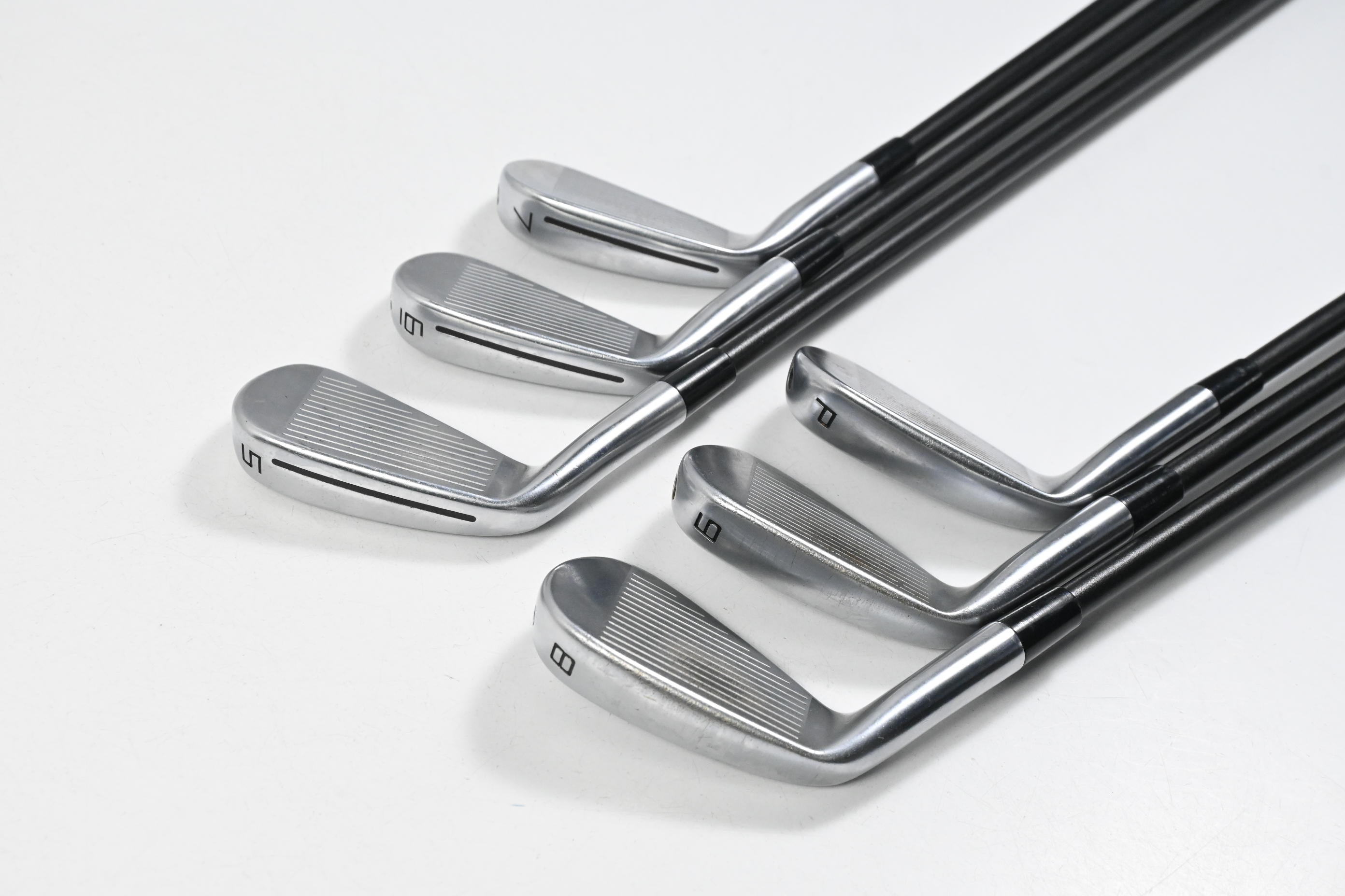 Taylormade P770 Irons / 5-PW / Stiff Flex LA Golf A-Series 105 Shafts