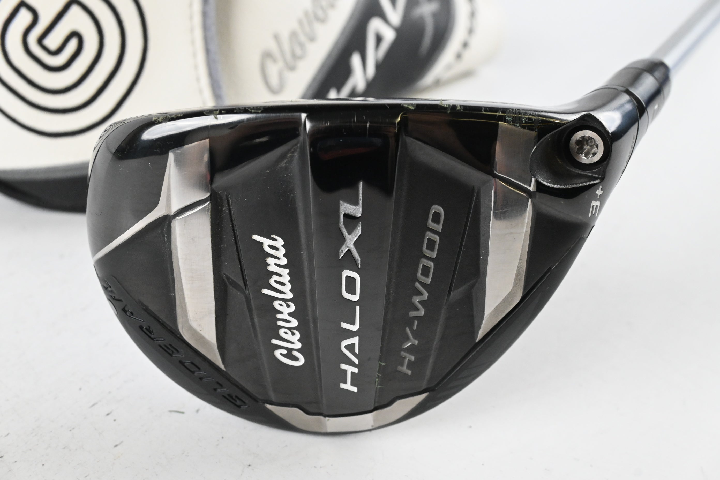 Cleveland Halo XL Hy-Wood #3+ Hybrid / 17 Degree / Stiff Flex Aldila Ascent 40