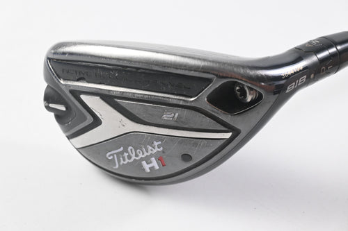 Titleist 818 H1 #3 Hybrid / 21 Degree / Stiff Flex Tensei 1K Black 85 Shaft