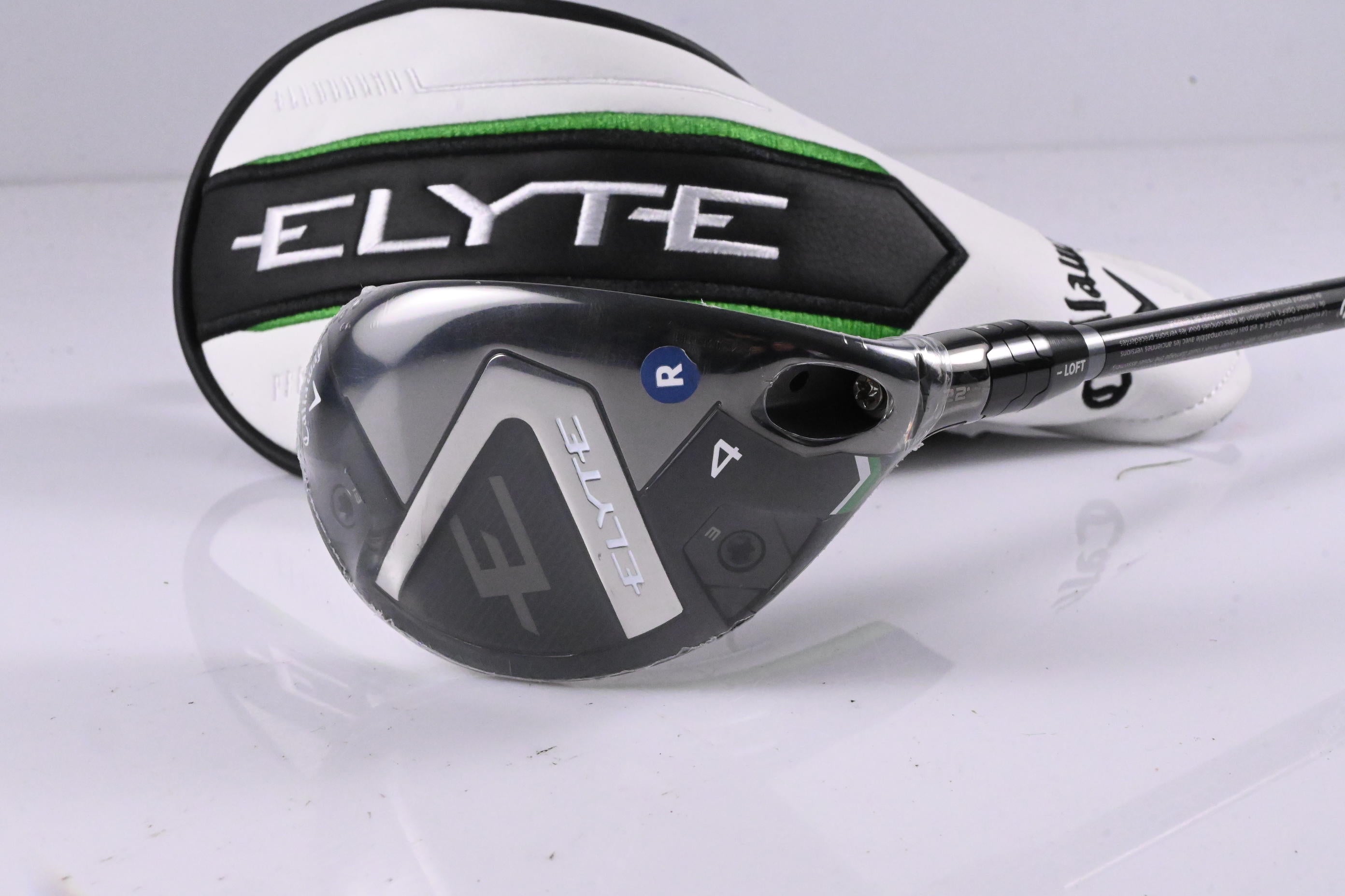 Callaway Elyte #4 Hybrid / 22 Degree / Regular Flex Denali Charcoal 60 HY Shaft