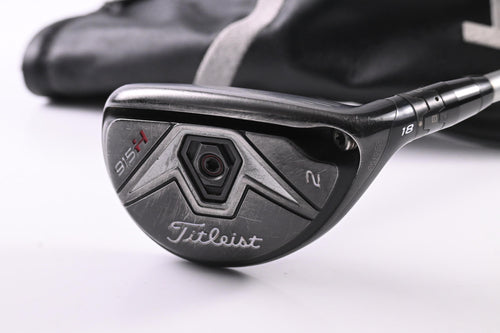 Titleist 915H #2 Hybrid / 18 Degree / Stiff Flex Diamana M+ Red 60 Shaft