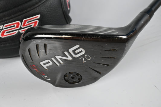 Ping G25 #3 Hybrid / 20 Degree / Stiff Flex Ping TFC 189 Shaft
