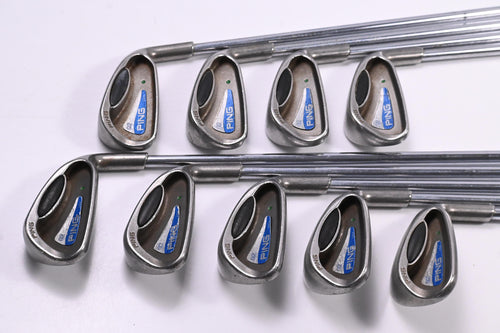 Ping G2 Irons / 3-PW+SW / Green Dot / Regular Flex Steel Shafts