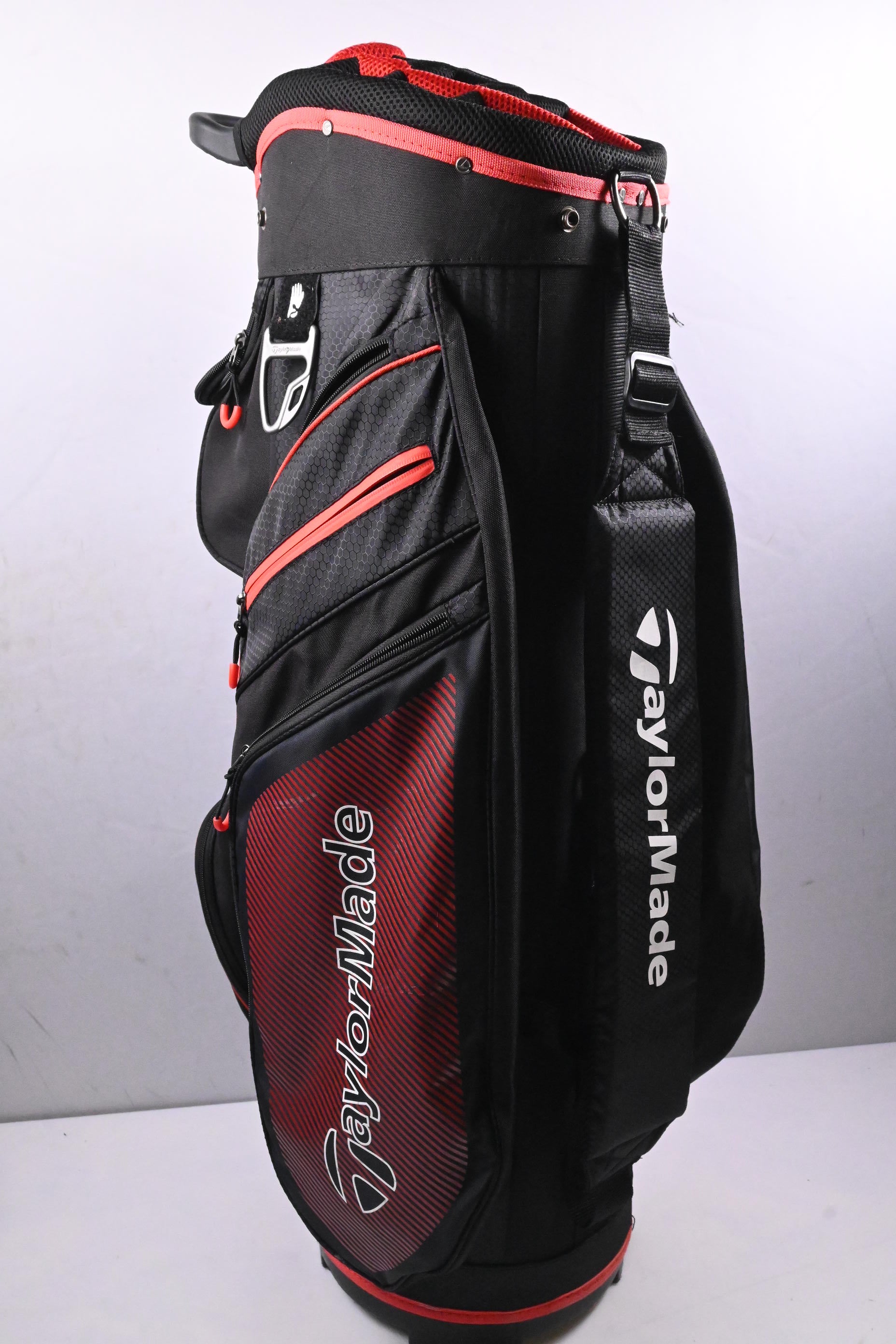 Taylormade Cart Bag / 14-Way Divider / Red & Black