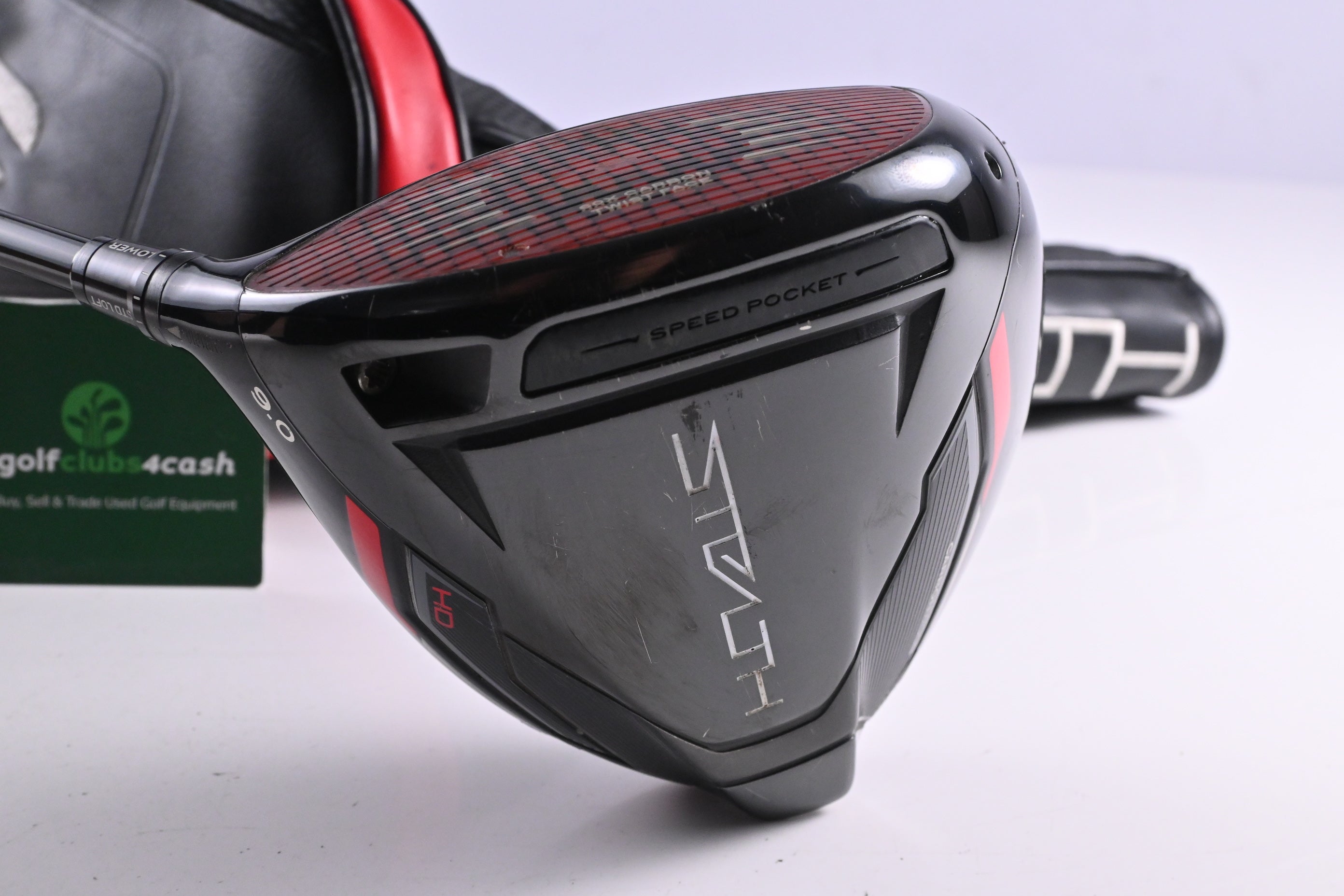 Left Hand Taylormade Stealth HD Driver / 9 Degree / Regular Flex Kai'li Red 60
