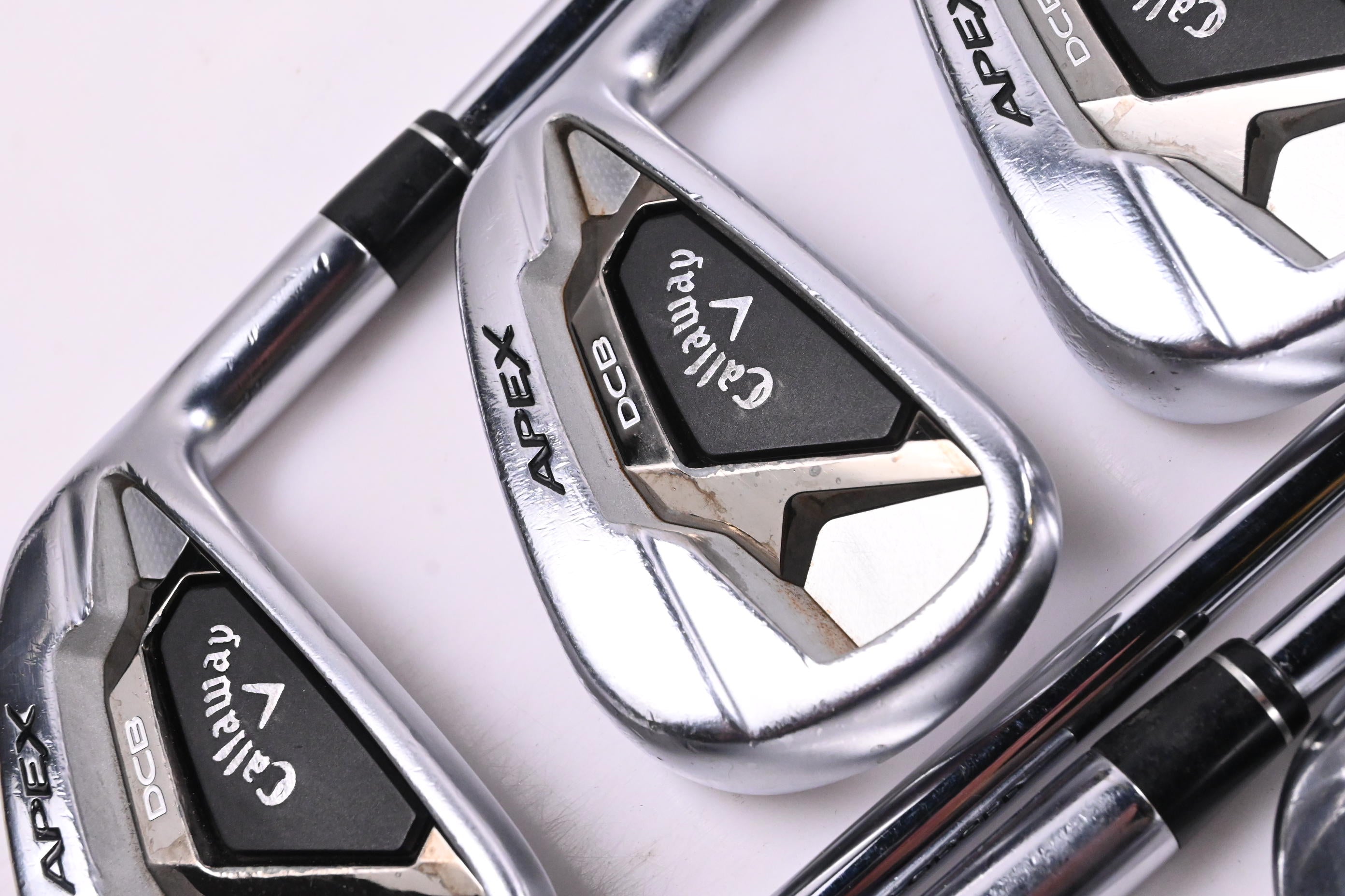 Callaway Apex DCB Irons / 5-PW+AW / Regular Flex Elevate ETS 85 Shafts