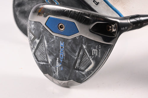 Callaway Paradym Ai Smoke Max D #3HL Wood / 16.5 Degree / Regular Flex AV 65