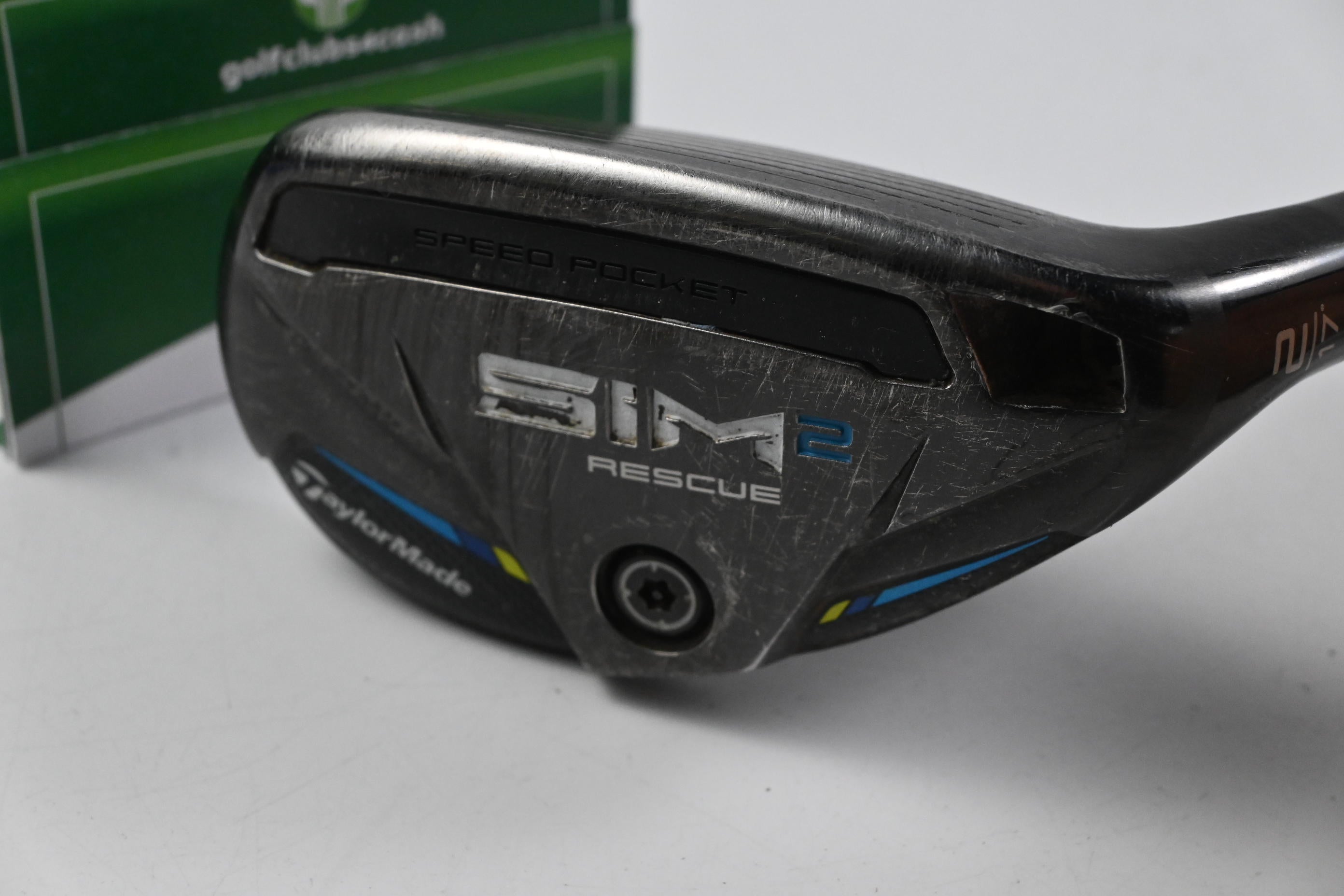 Taylormade SIM2 #2 Hybrid / 17 Degree / Stiff Flex Tensei AV RAW Blue 80 Shaft