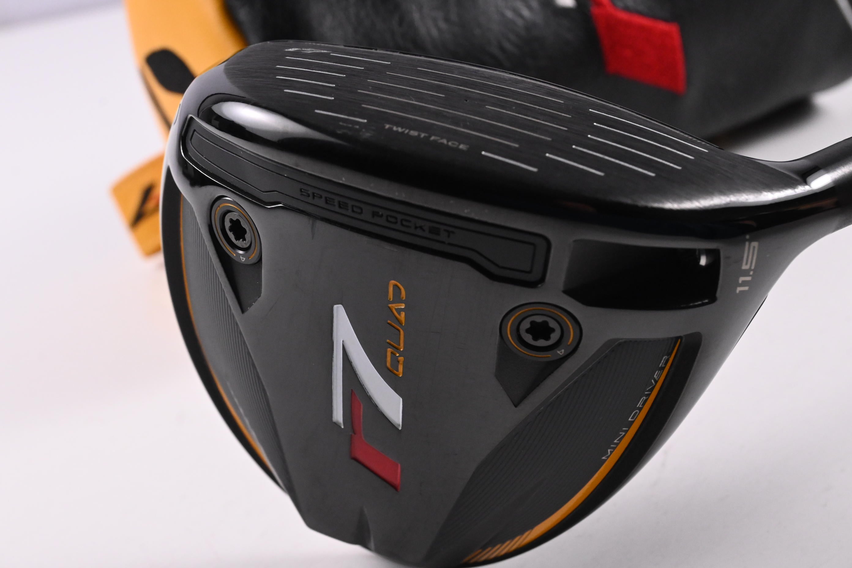 Taylormade R7 Quad Mini Driver / 11.5 Degree / Stiff Flex Fujikura Speeder MD 6