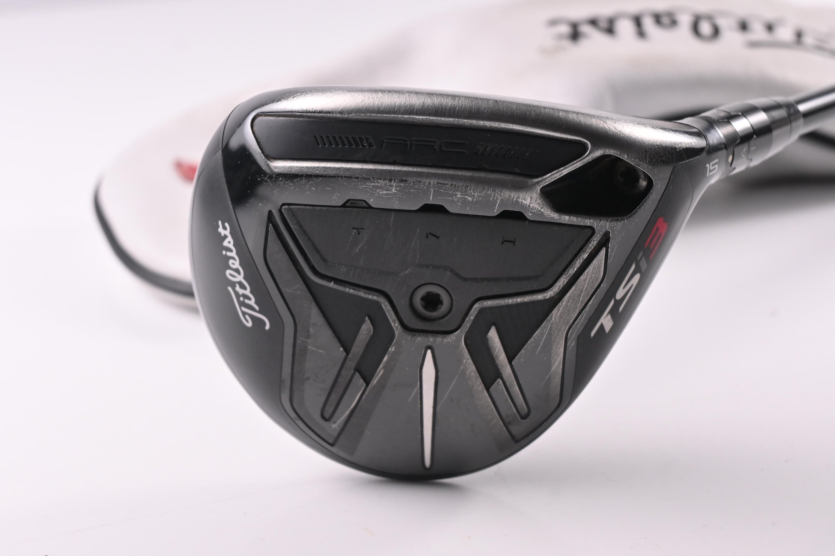 Titleist TSi3 #3 Wood / 15 Degree / Stiff Flex HZRDUS Smoke RDX Black 70 Shaft