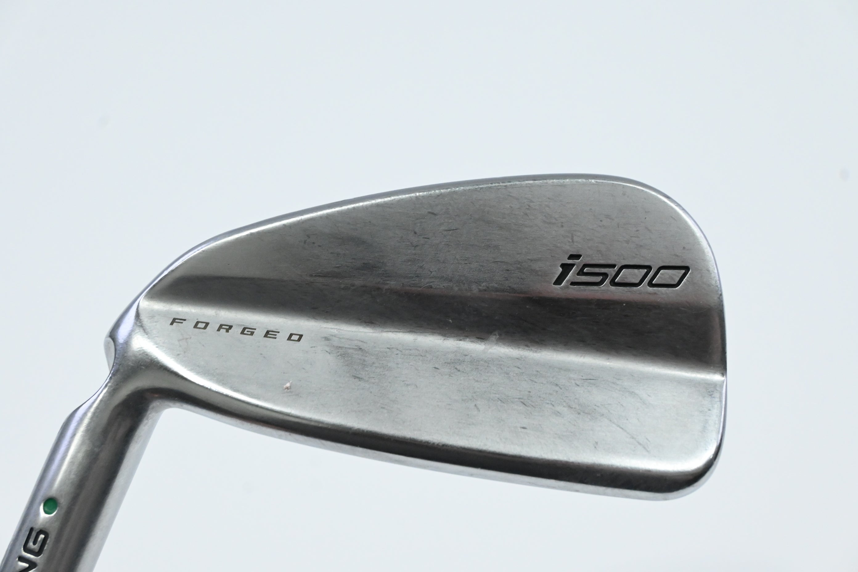 Left Hand Ping i500 #4 Iron / 21 Degree / Green Dot / Regular Flex Dynamic Gold