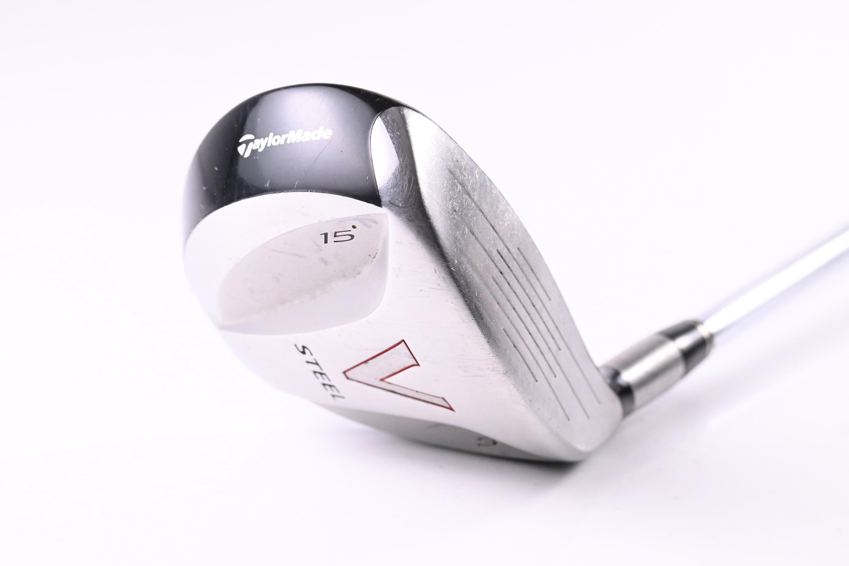 Taylormade V-Steel #3 Wood / 15 Degree / Stiff Flex Dynamic Gold Steel Shaft