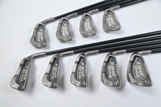 Ping Zing 2 Irons / 3-PW+SW / Blue Dot / Senior Flex Ping Aldila Shafts