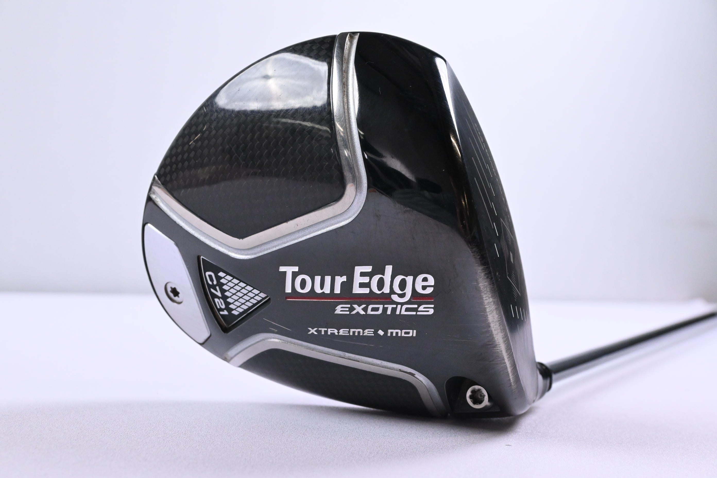 Tour Edge Exotics C721 Driver / 9.5 Degree / Regular Flex Matrix White Tie 55