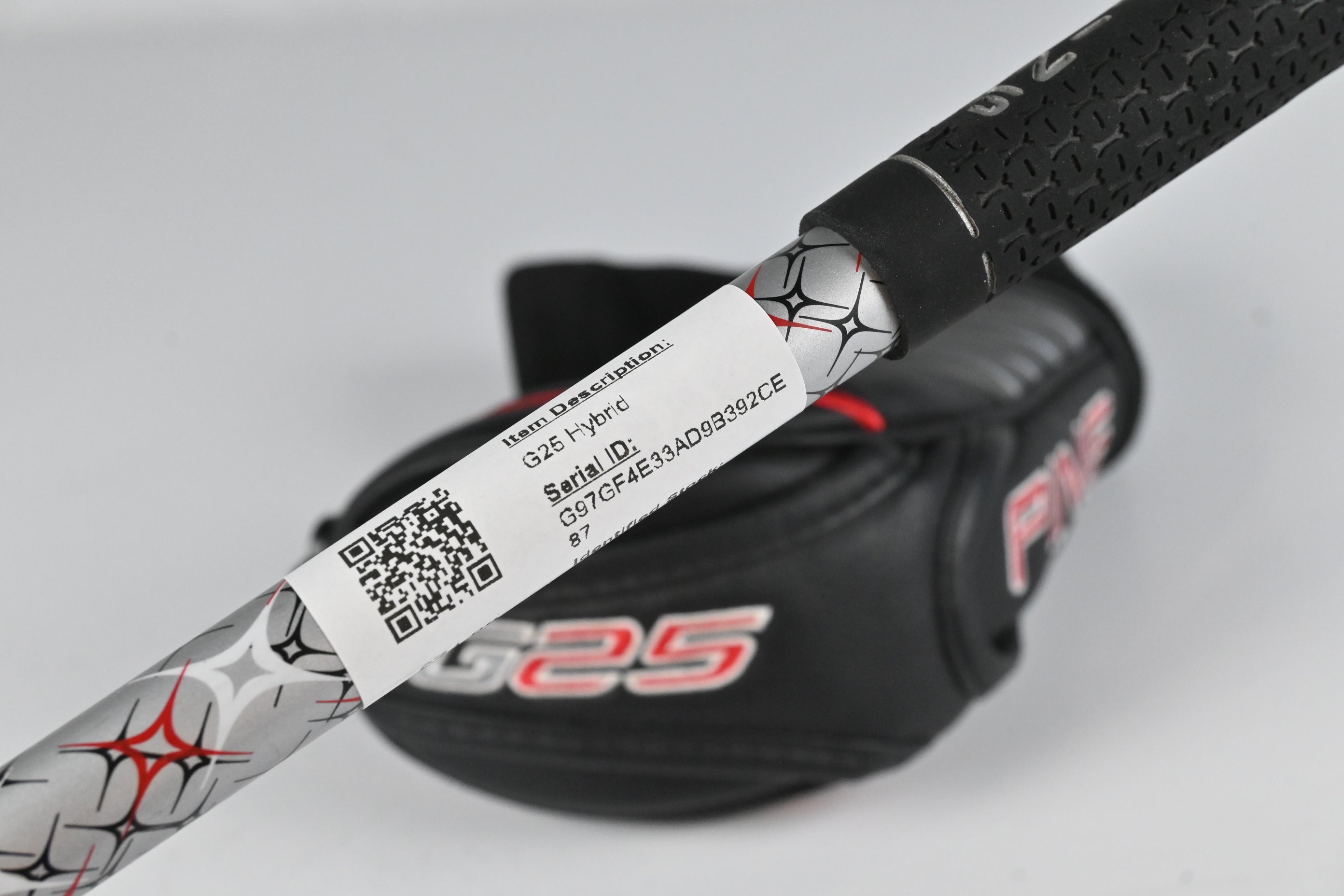 Ping G25 #3 Hybrid / 20 Degree / Stiff Flex Ping TFC 189 Shaft