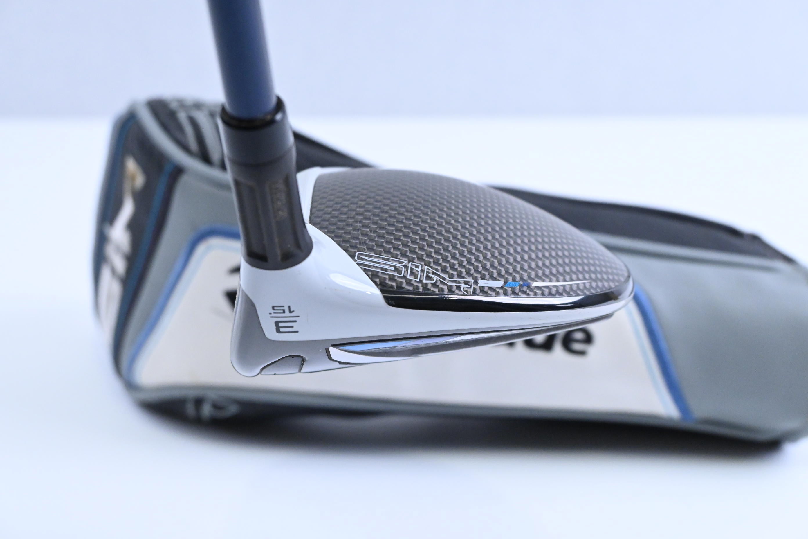 Taylormade SIM Max #3 Wood / 15 Degree / Stiff Flex Fujikura Ventus Blue 6 Shaft