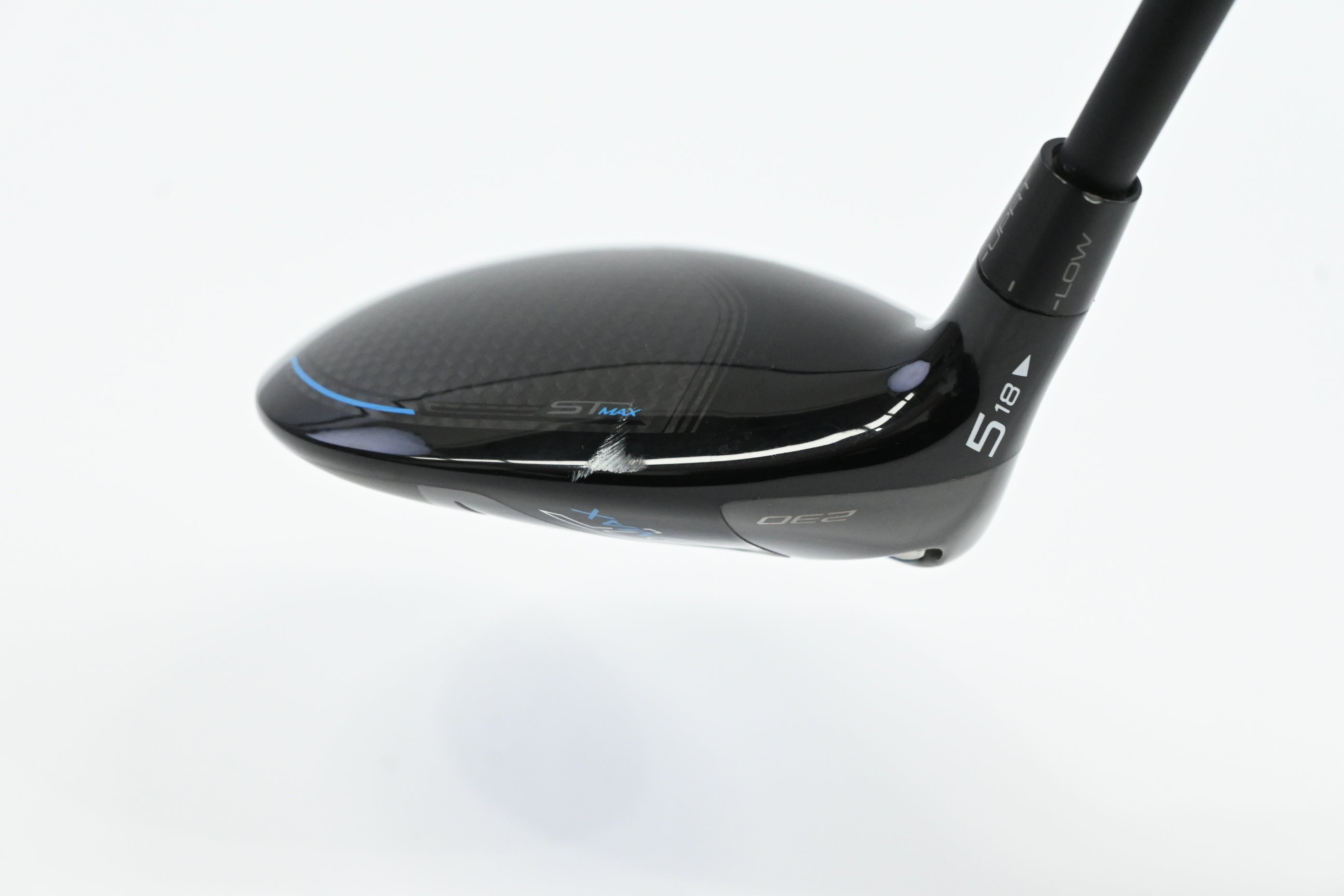 Left Hand Mizuno ST-Max 230 #5 Wood / 18 Degree / Stiff Flex Tensei 1K Black 75