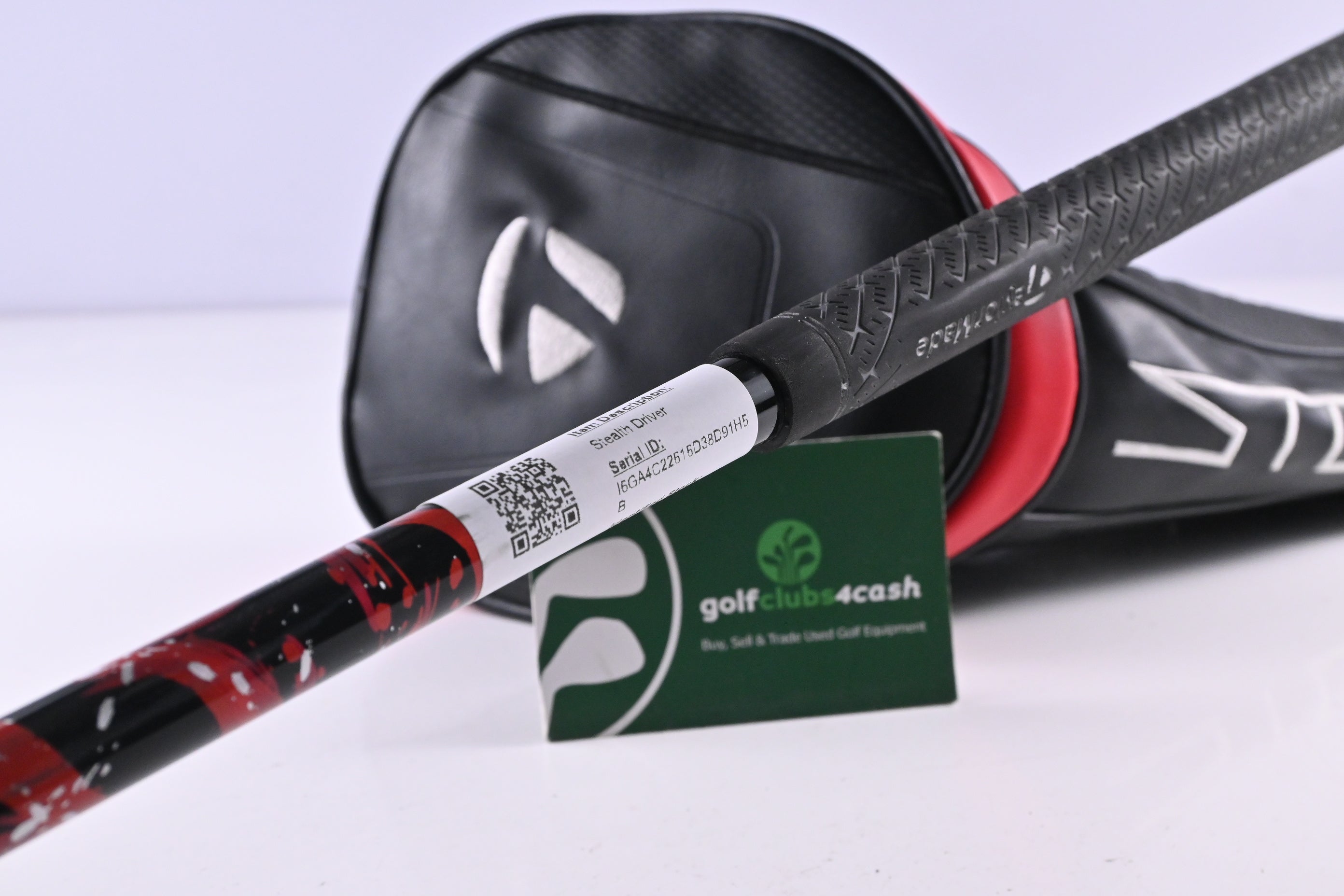 Left Hand Taylormade Stealth HD Driver / 9 Degree / Regular Flex Kai'li Red 60