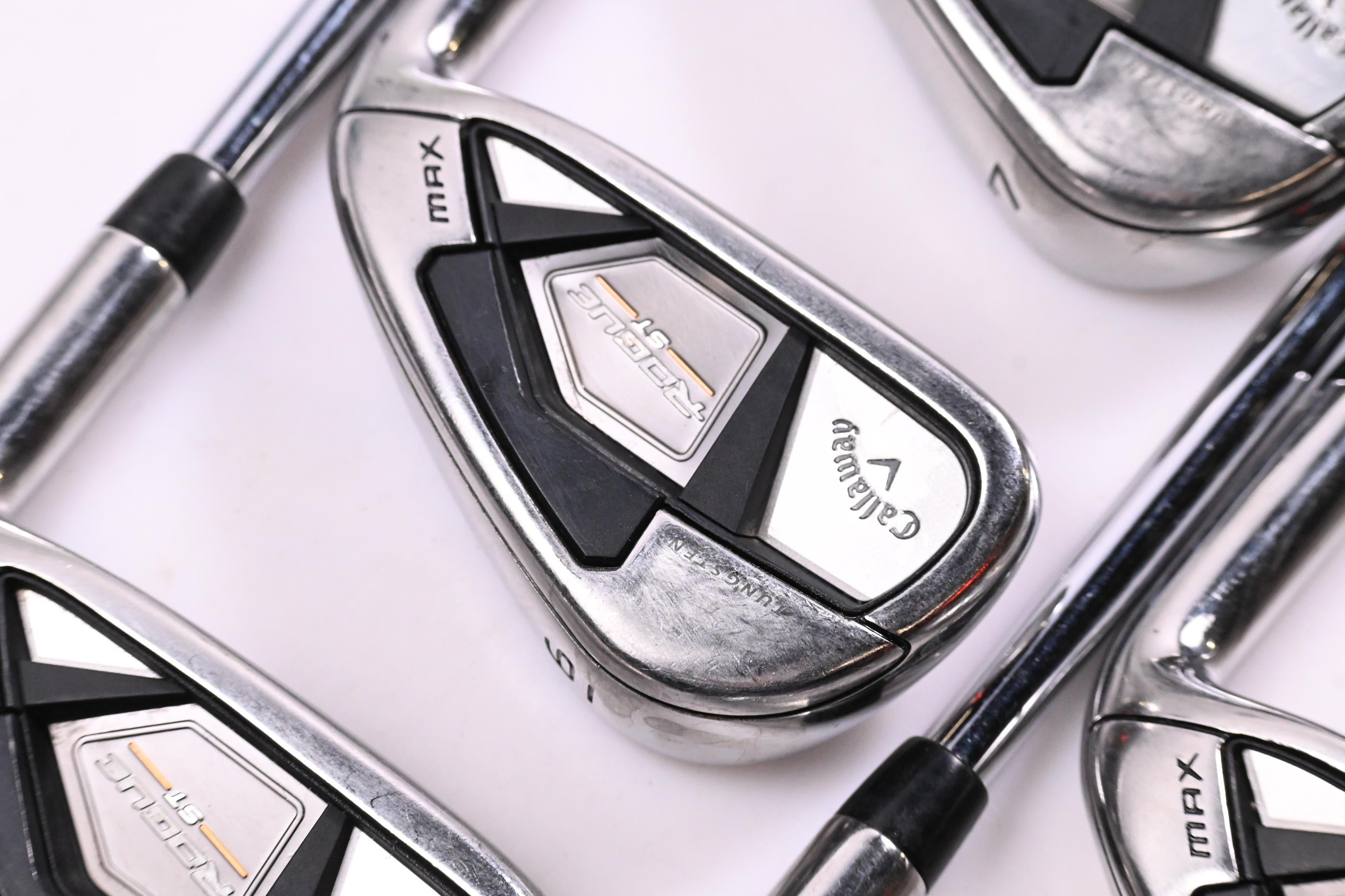 Callaway Rogue ST Max Irons / 5-PW / Stiff Flex Elevate MPH 95 Shafts