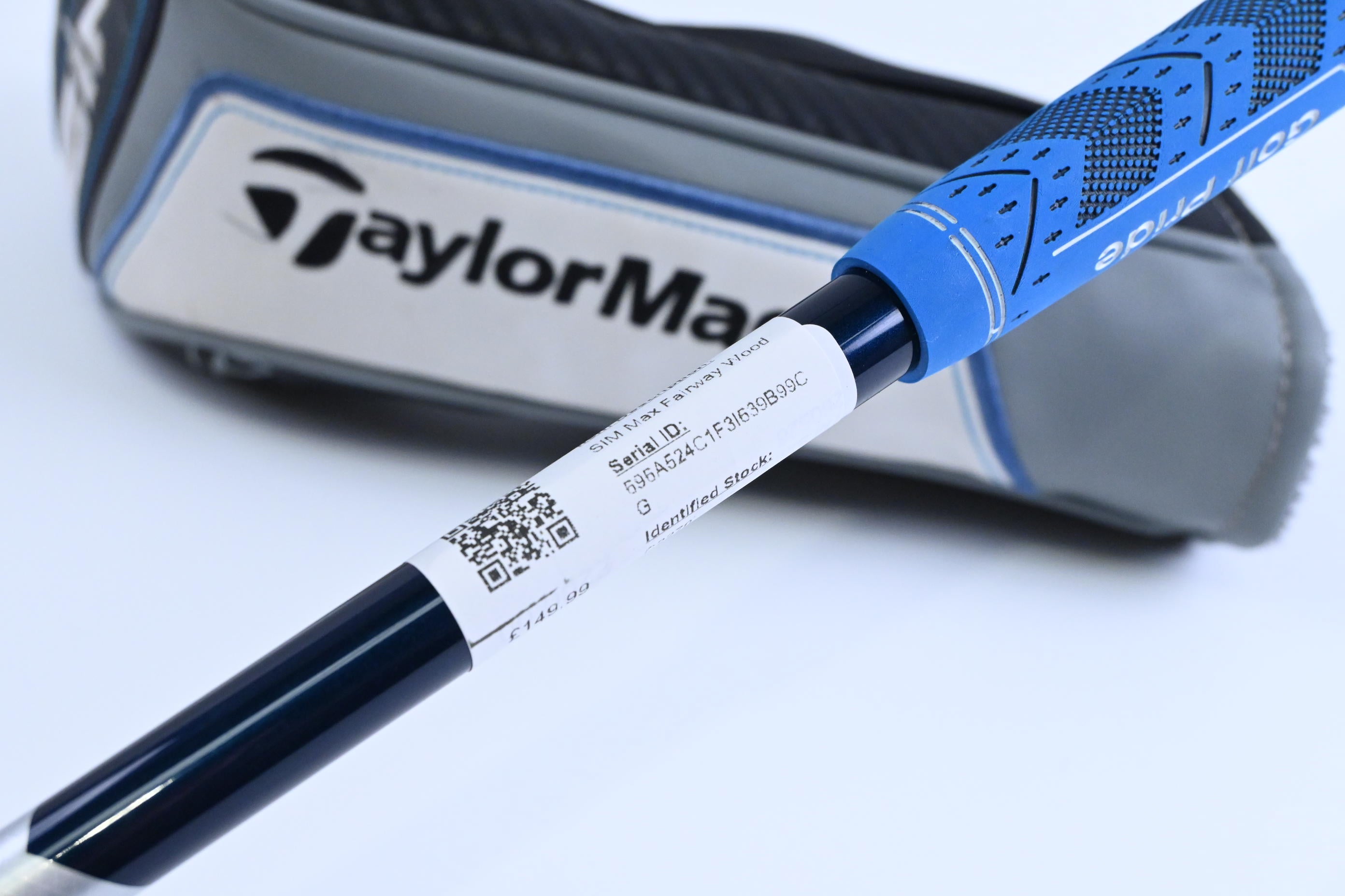 Taylormade SIM Max #3 Wood / 15 Degree / Stiff Flex Fujikura Ventus Blue 6 Shaft