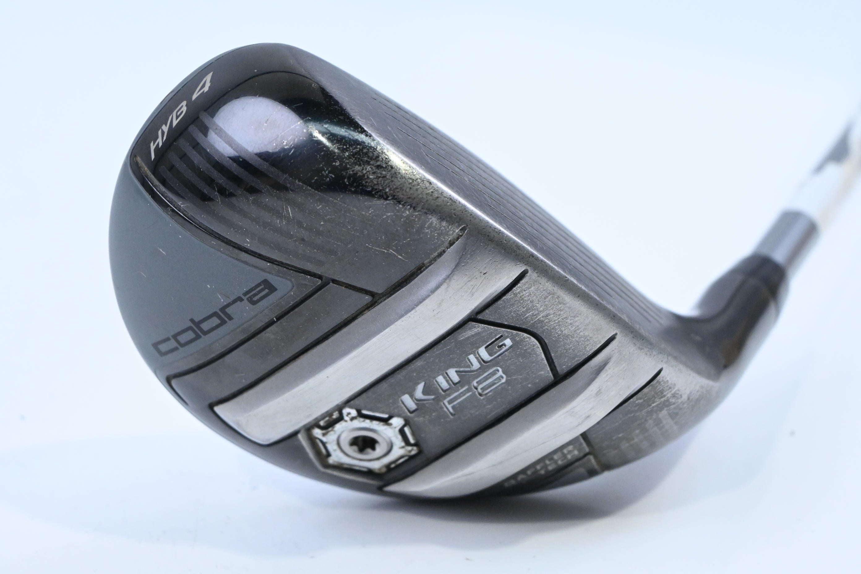 Cobra King F8 #4 Hybrid / 22 Degree / Regular Flex Aldila Rogue Pro 75 Shaft