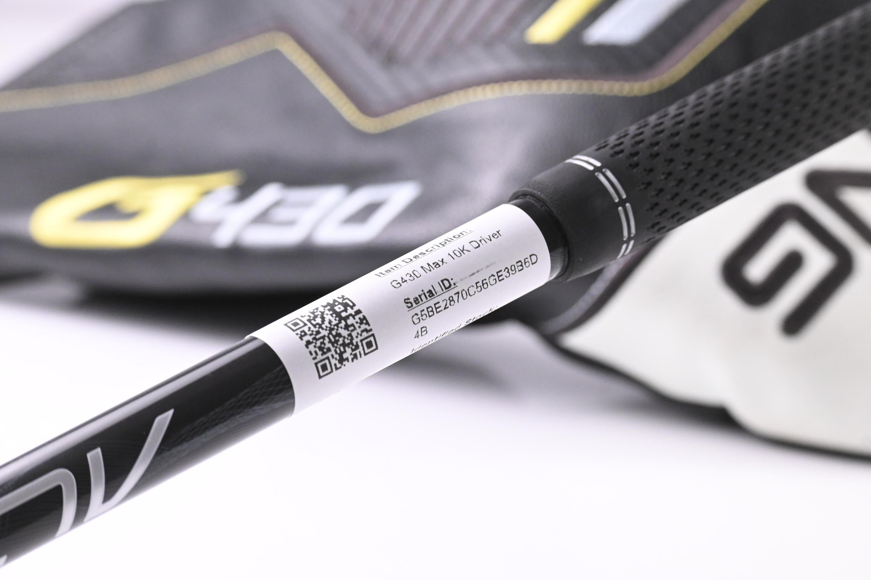 Ping G430 Max 10K Driver / 10.5 Degree / Senior Flex Ping Alta Quick 45 Shaft