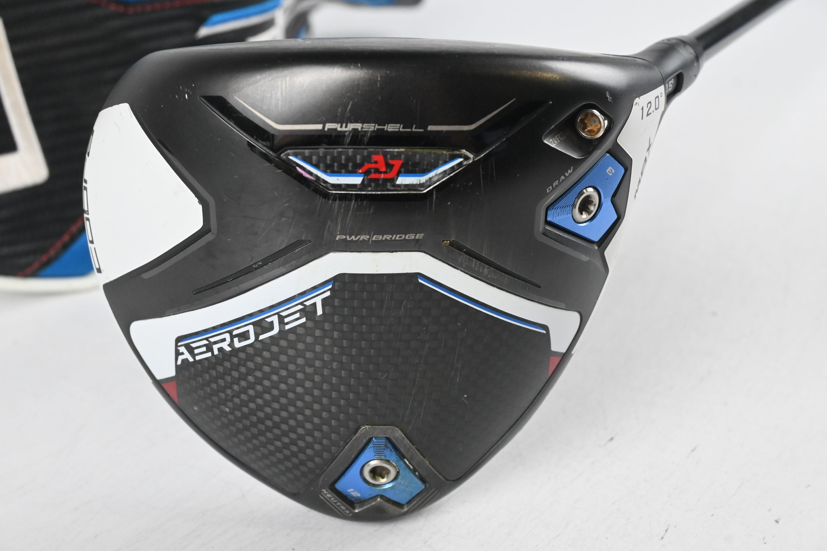 Cobra Aerojet Max Driver / 12 Degree / Senior Flex UST Mamiya Helium Black 4