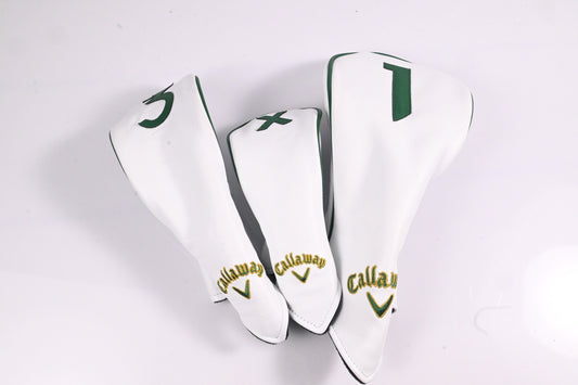 Callaway April Major Limited Edition Headcover Set / Driver, Fairway, Hybrid