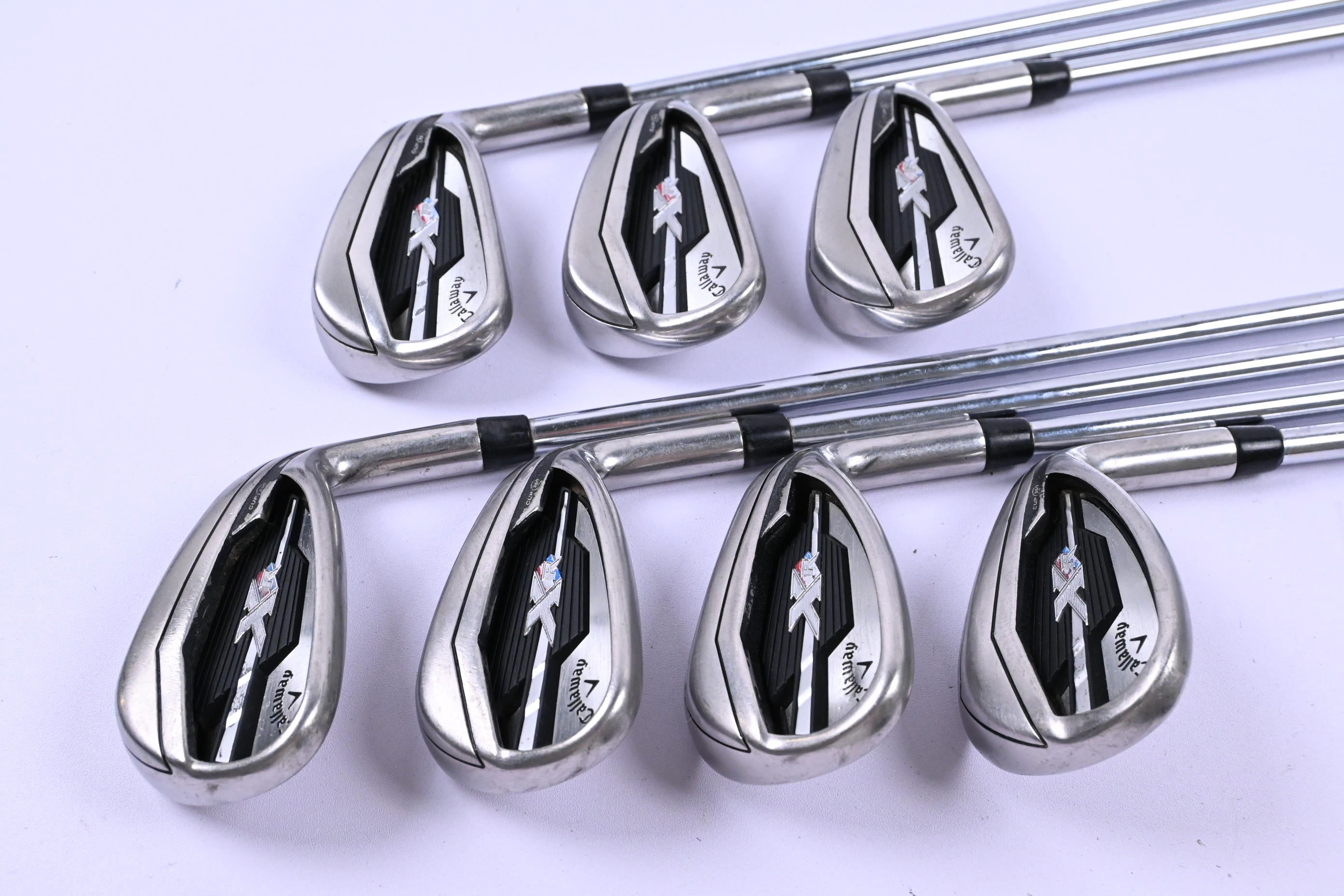 Callaway XR Irons / 5-PW+SW / Regular Flex Speedstep 80 Shafts