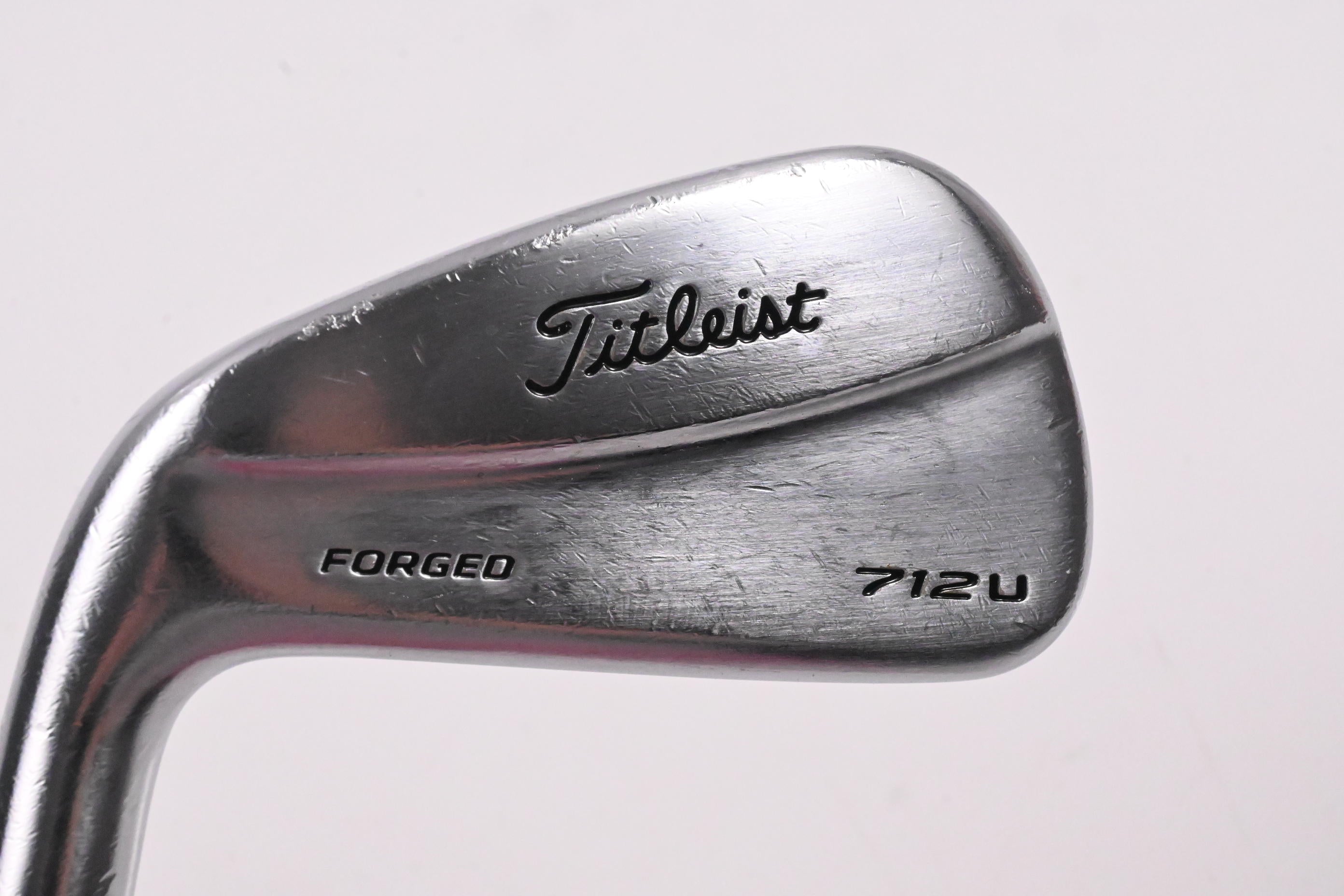 Left Hand Titleist 712U #2 Iron / 18 Degree / Stiff Flex Steel Shaft