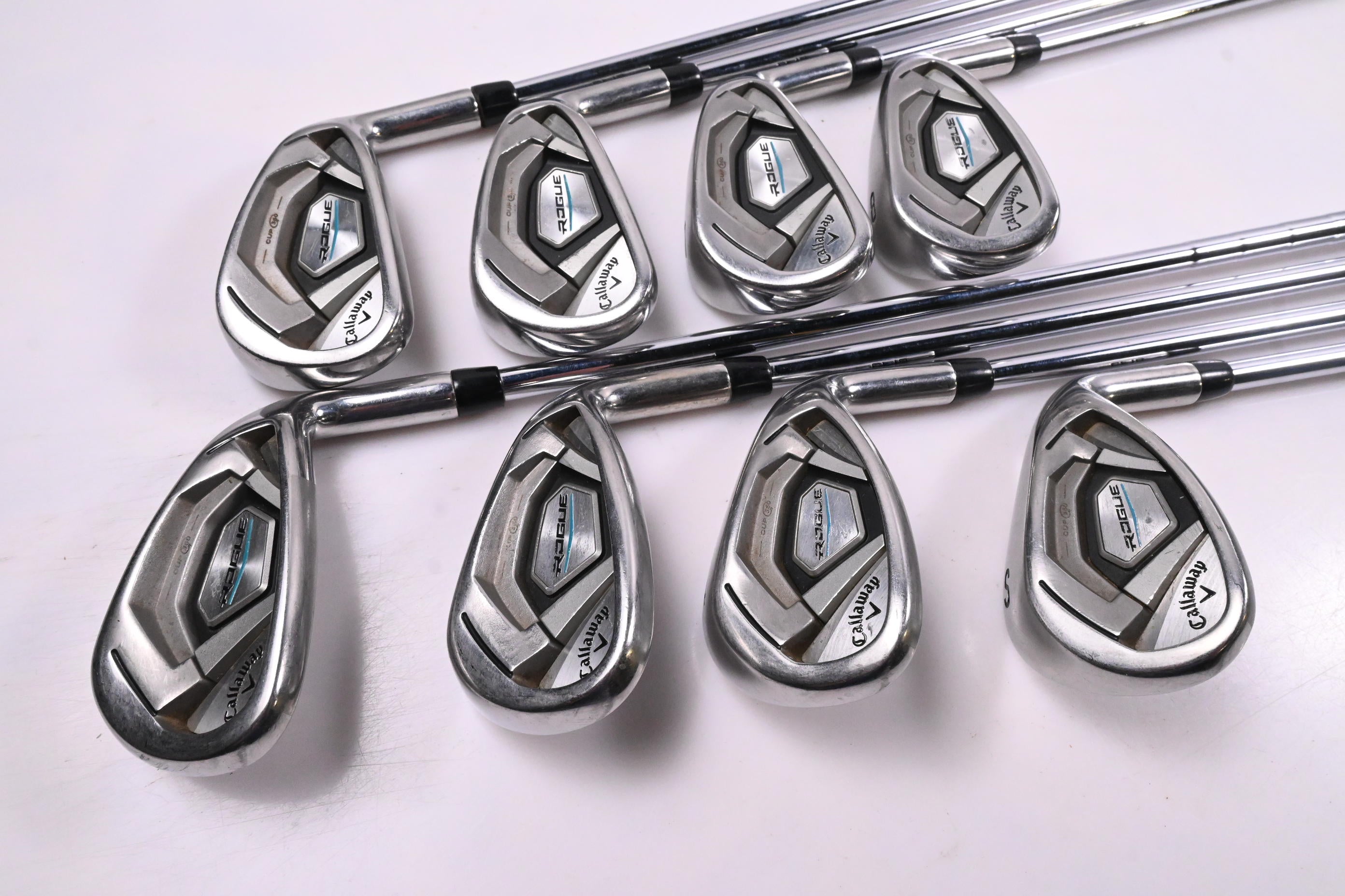 Callaway Rogue CF18 Irons / 5-PW+AW+SW / Regular Flex XP 95 R300 Shafts