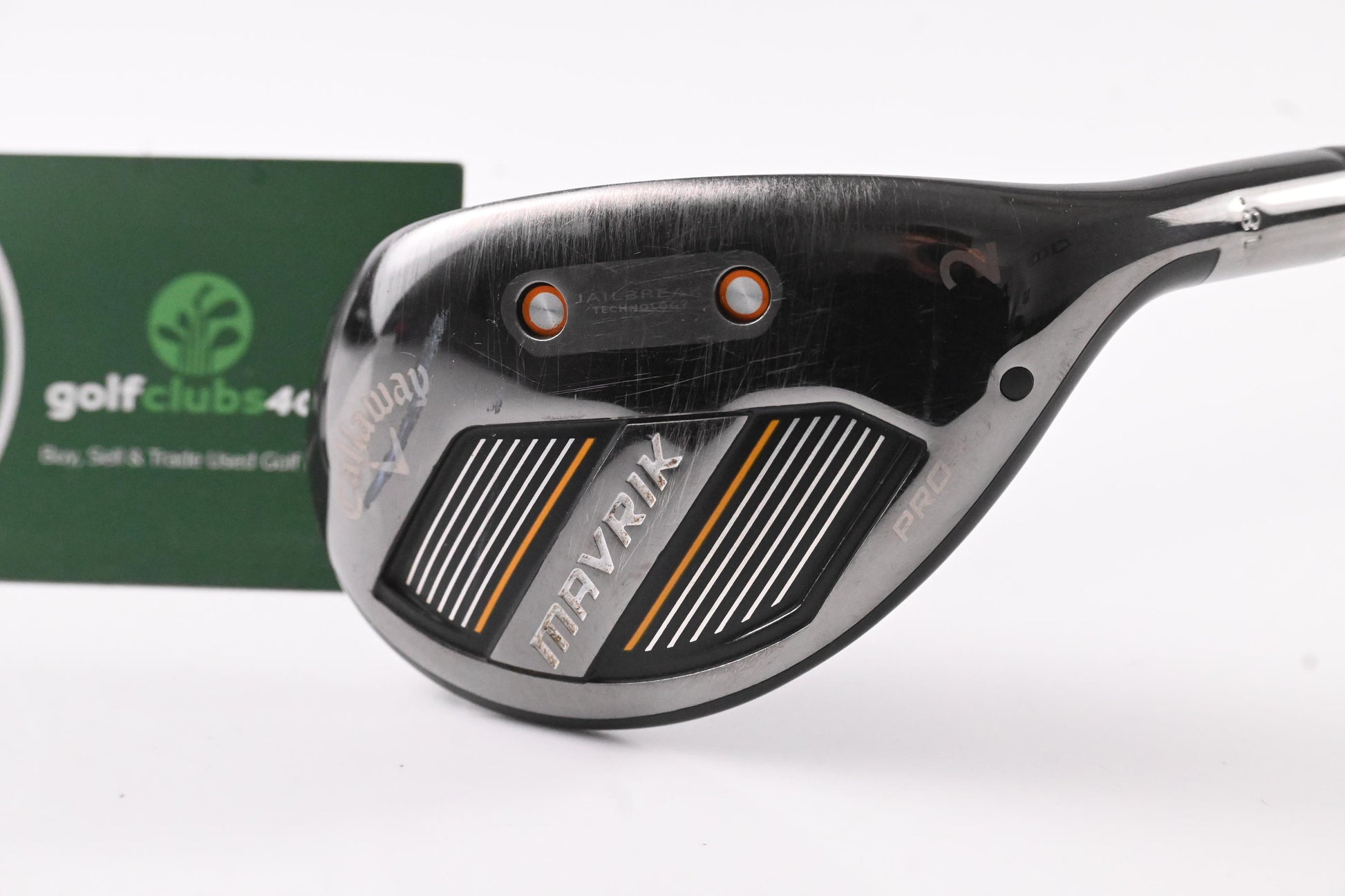 Callaway Mavrik Pro #2 Hybrid / 18 Degree / Stiff Flex KBS Hybrid 80 Shaft