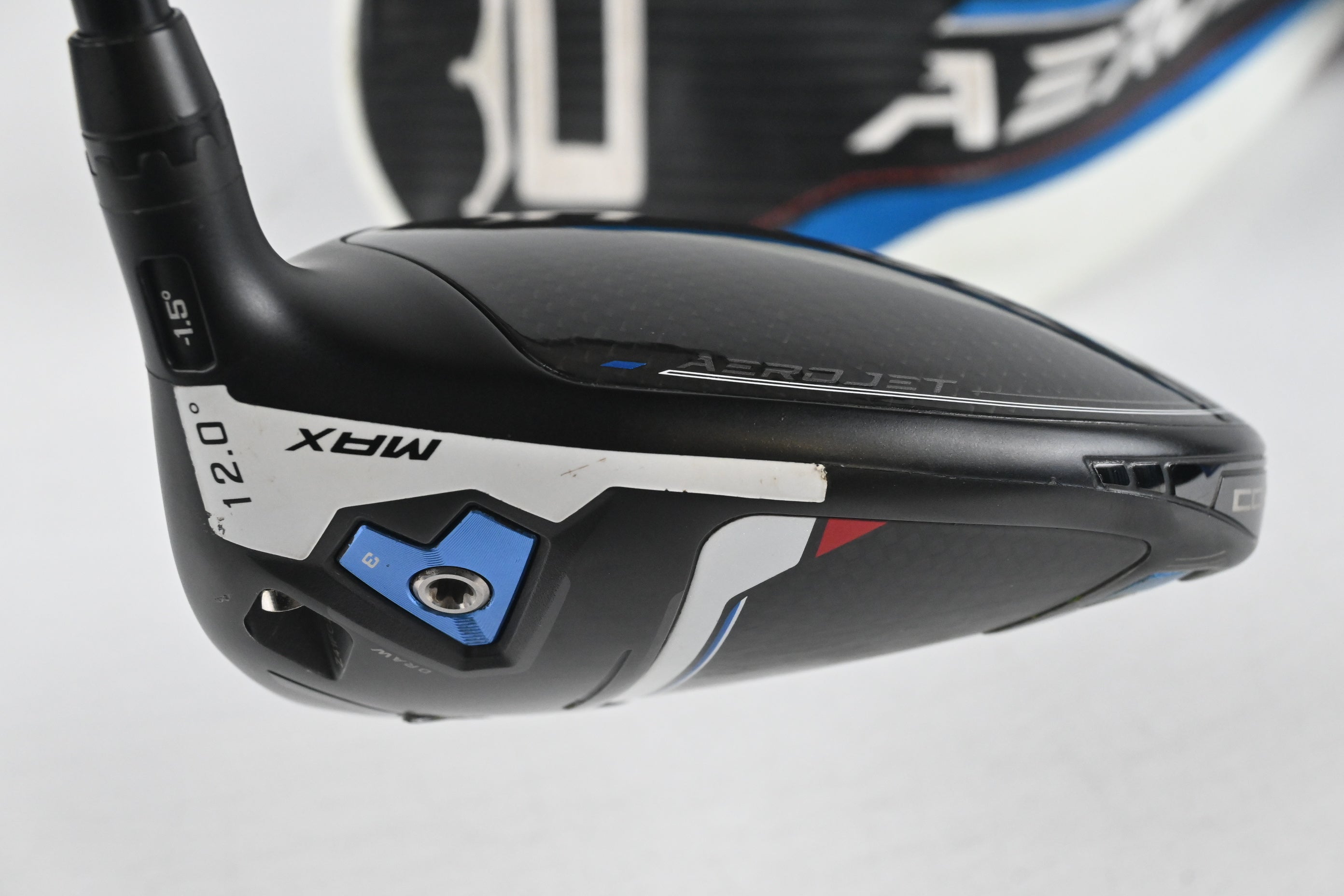 Cobra Aerojet Max Driver / 12 Degree / Senior Flex UST Mamiya Helium Black 4