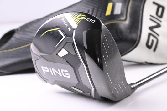 Ping G430 Max Driver / 9 Degree / Stiff Flex HZRDUS Smoke Red RDX 60 Shaft