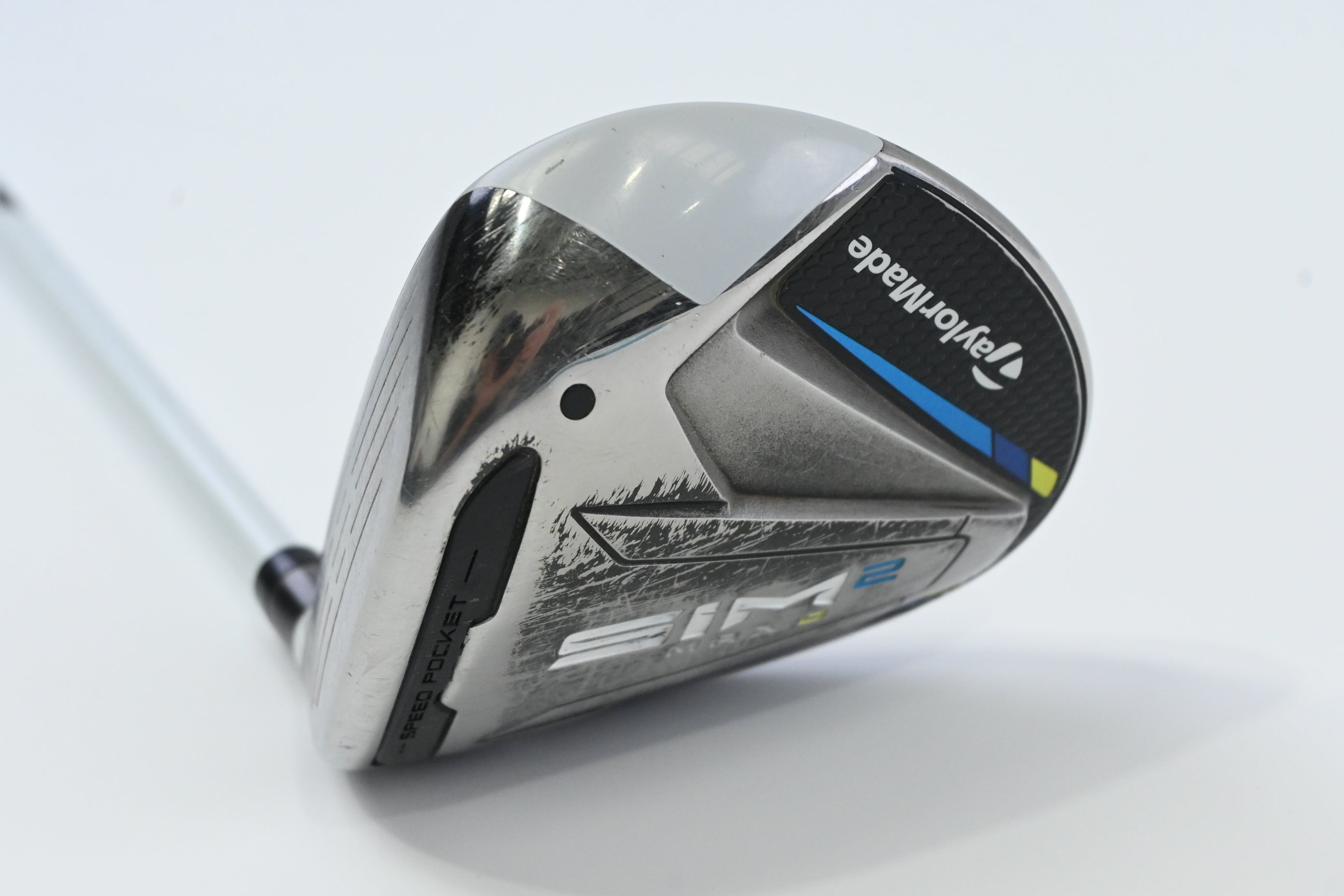 Left Hand Taylormade SIM2 Max D #3 Wood  / 16 Degree / Regular Flex AirSpeeder