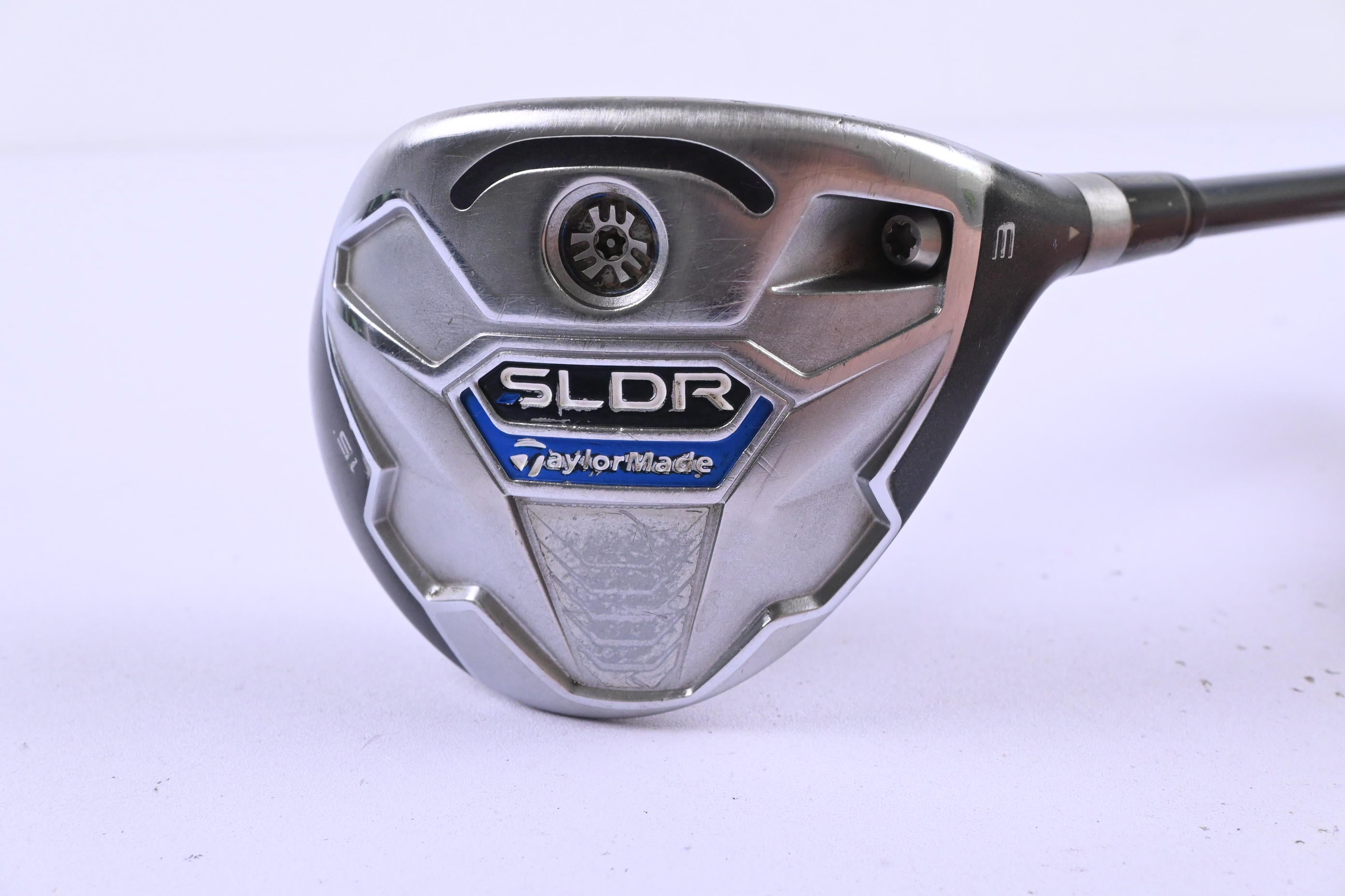 Taylormade SLDR #3 Wood / 15 Degree / Regular Flex Fujikura Speeder 77 Shaft