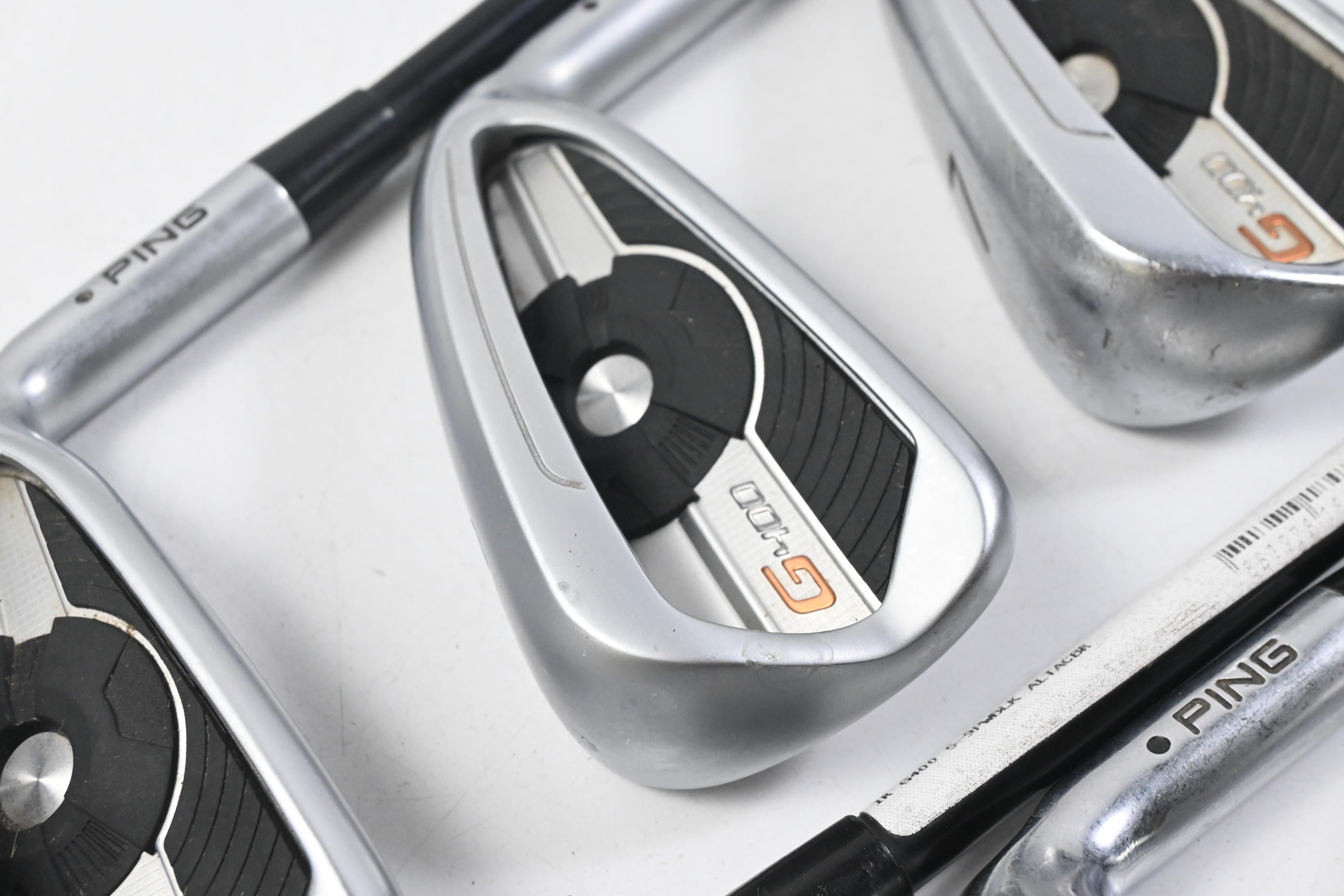 Ping G400 Irons / 5-PW / Black Dot / Regular Flex Ping Alta CB Shafts