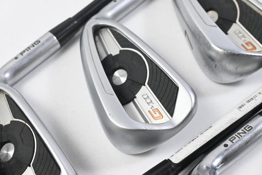 Ping G400 Irons / 5-PW / Black Dot / Regular Flex Ping Alta CB Shafts