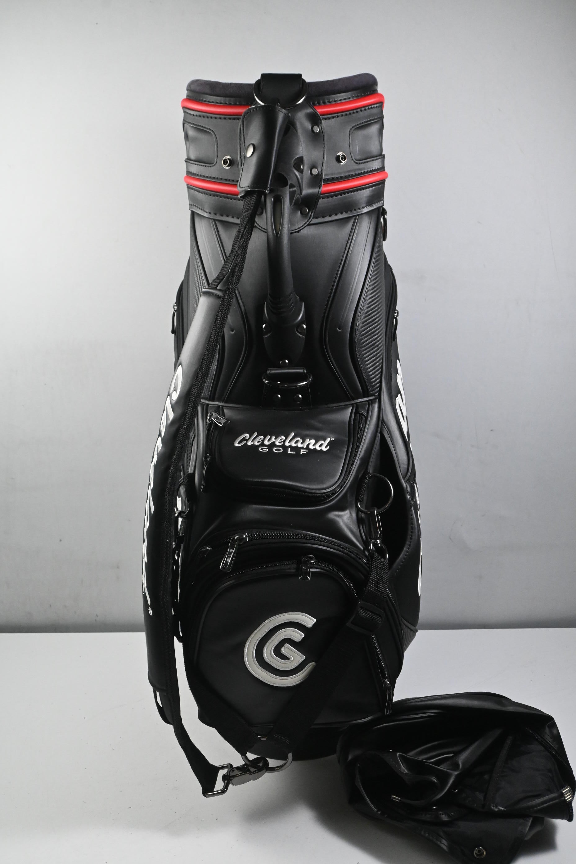 Cleveland Tour Bag / 6-Way Divider / Black, White & Red