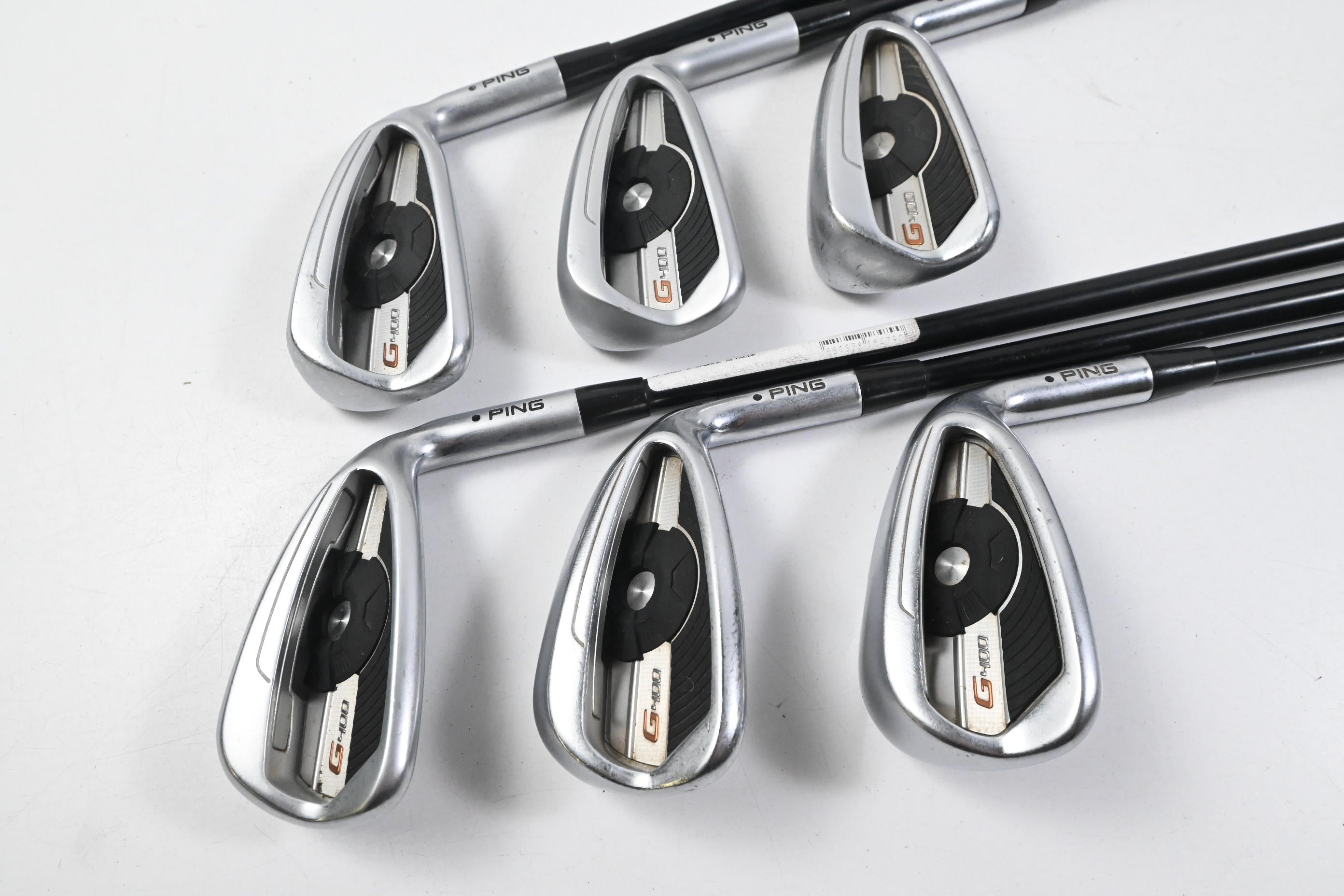 Ping G400 Irons / 5-PW / Black Dot / Regular Flex Ping Alta CB Shafts