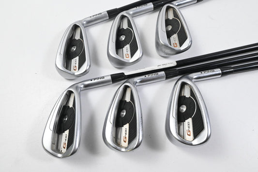Ping G400 Irons / 5-PW / Black Dot / Regular Flex Ping Alta CB Shafts