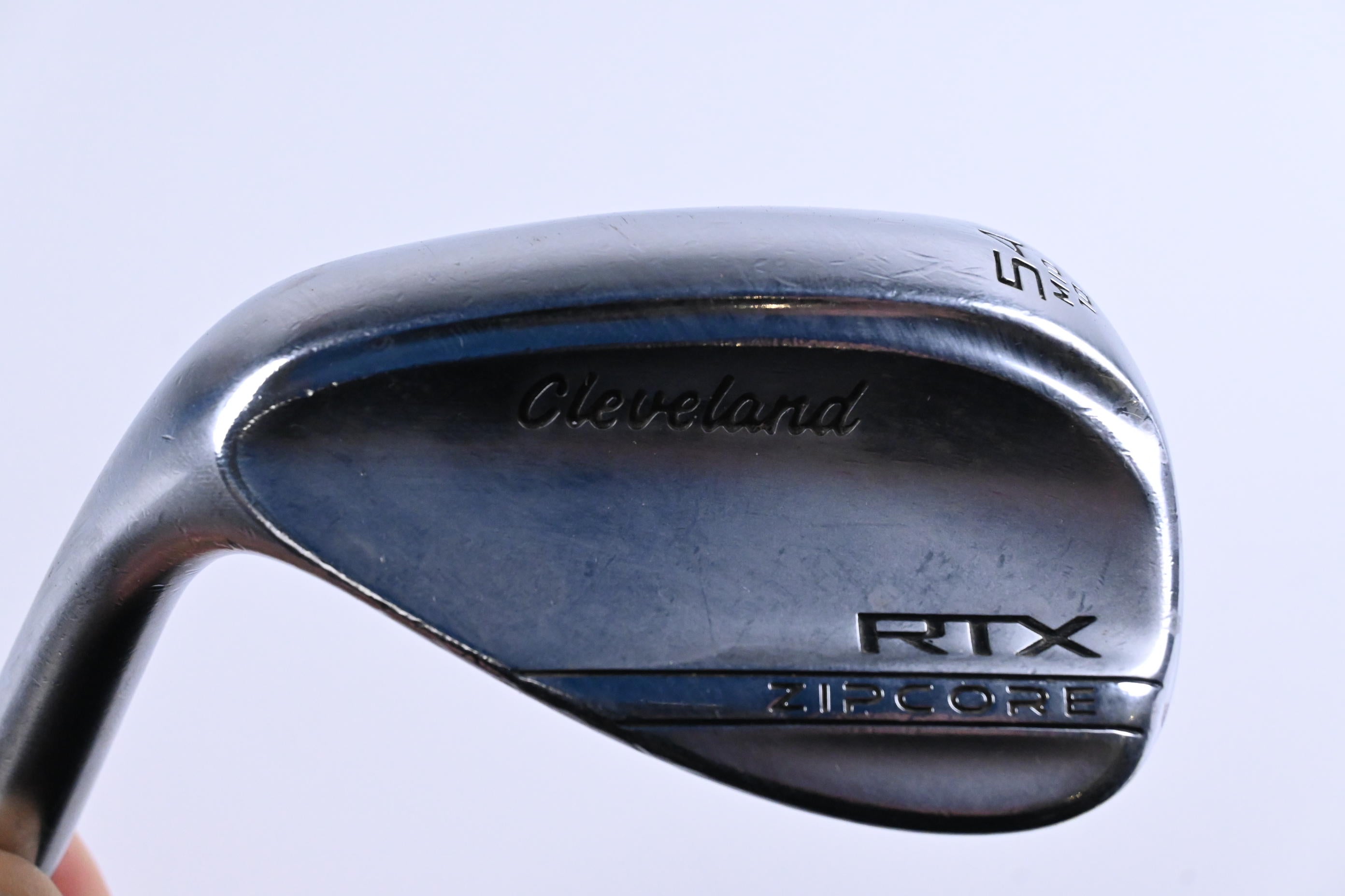 Left Hand Cleveland RTX ZipCore Sand Wedge / 54 Degree / Wedge Flex Dynamic Gold